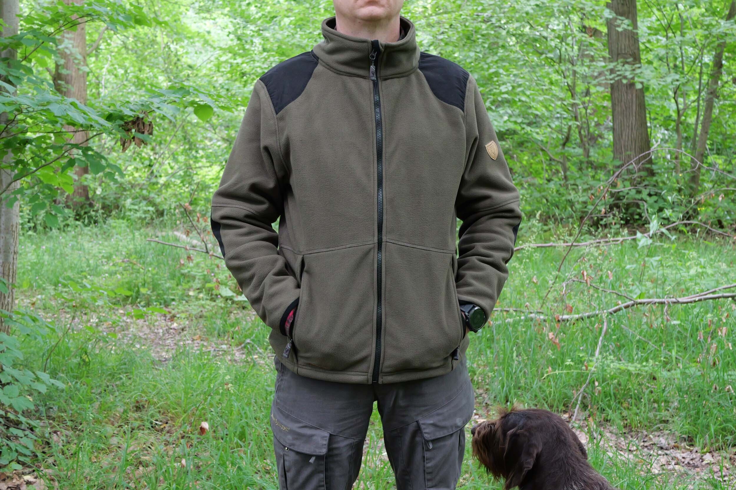 Hubertus Windblocker Fleecejacke (oliv/braun) Hubertus Windblocker Fleecejacke (oliv/braun)