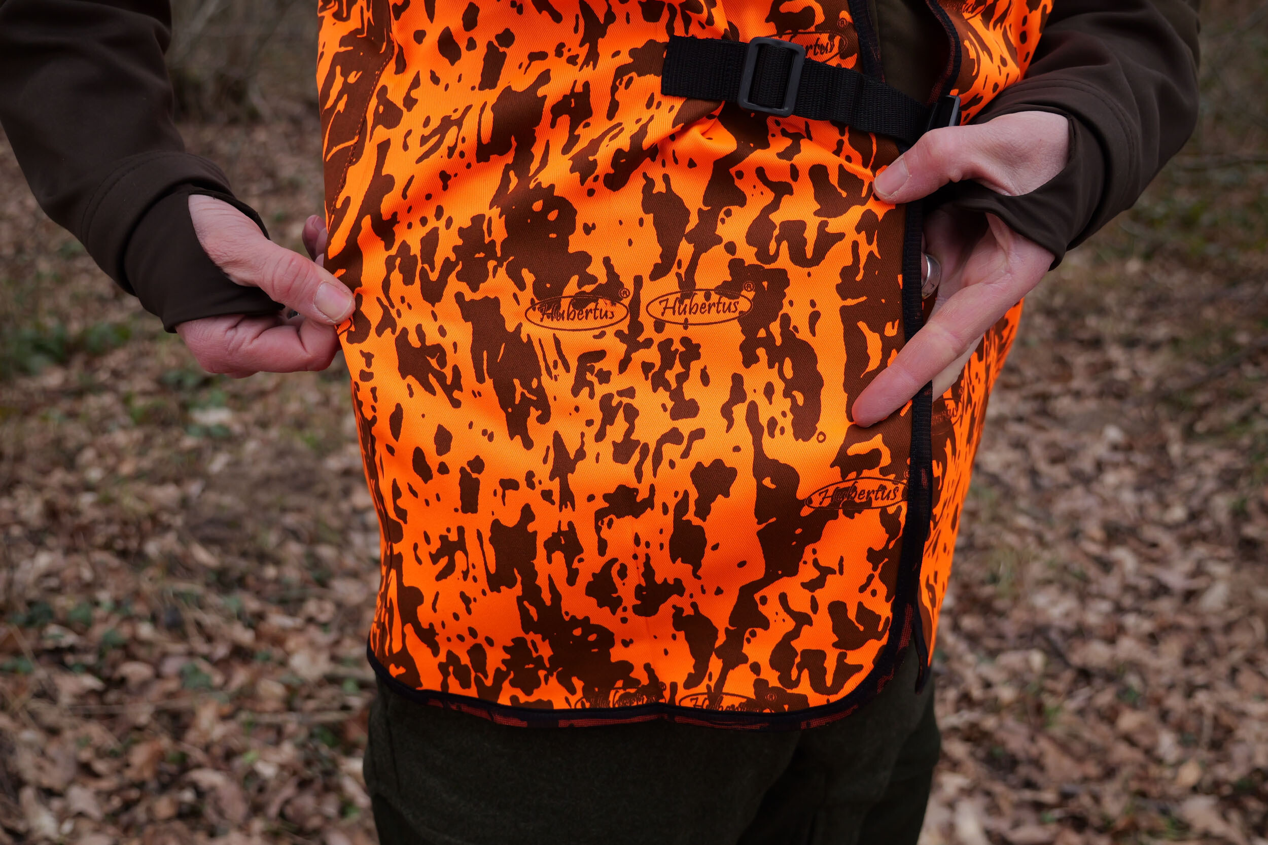 Hubertus Warnweste Drückjagd (orange) Hubertus Warnweste Drückjagd (orange)