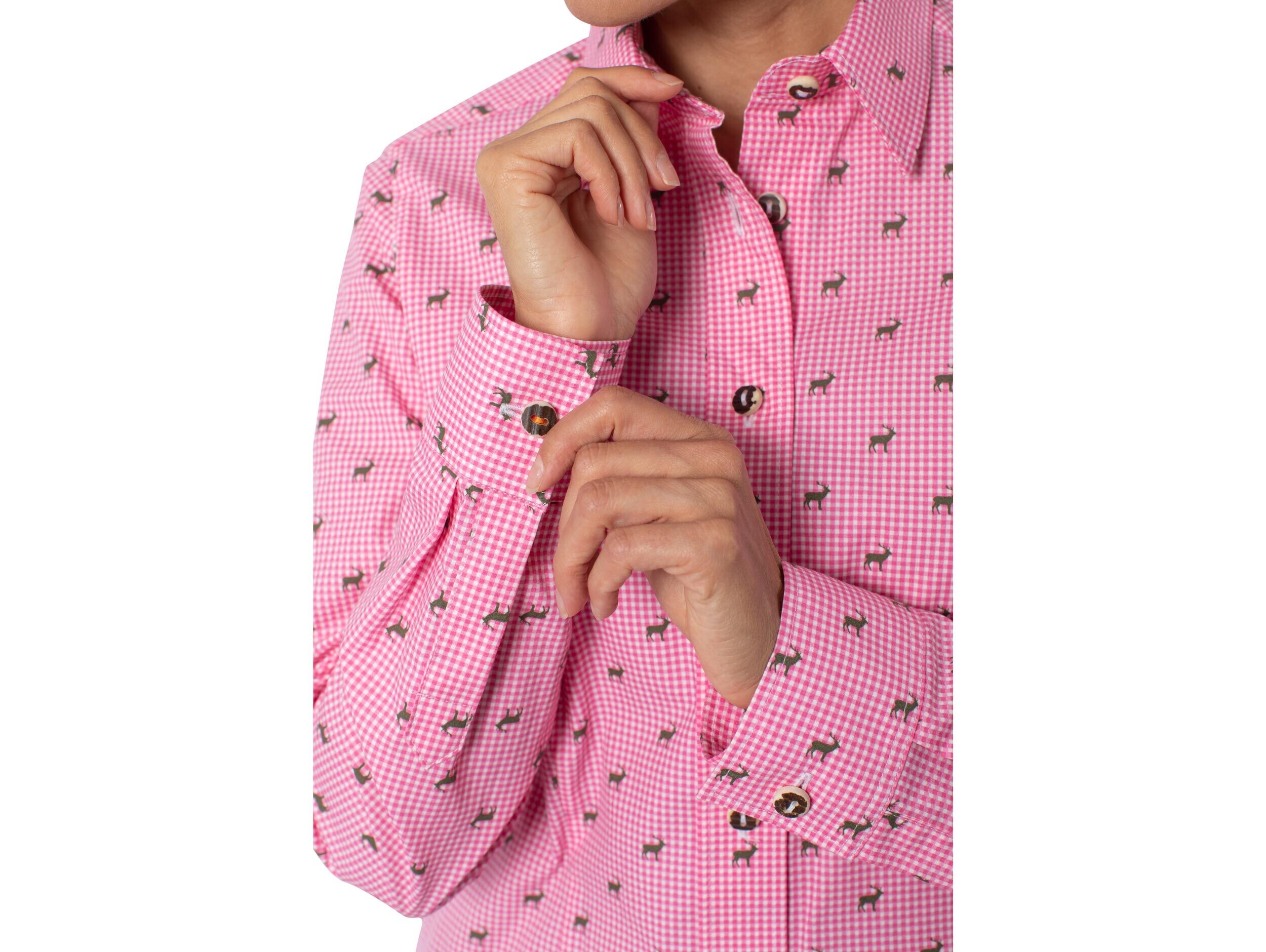 Skogen Jagdbluse Hirschmotiv (pink) Skogen Jagdbluse Hirschmotiv (pink)