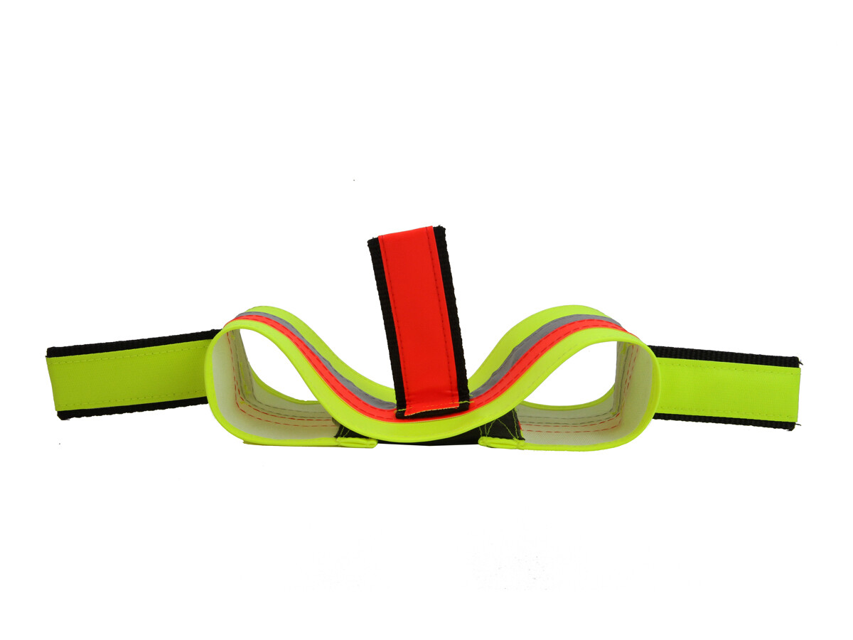 Hundesignalhalsung mit drei Fahnen (Schwedenhalsung) Hundesignalhalsung mit drei Fahnen (Schwedenhalsung)