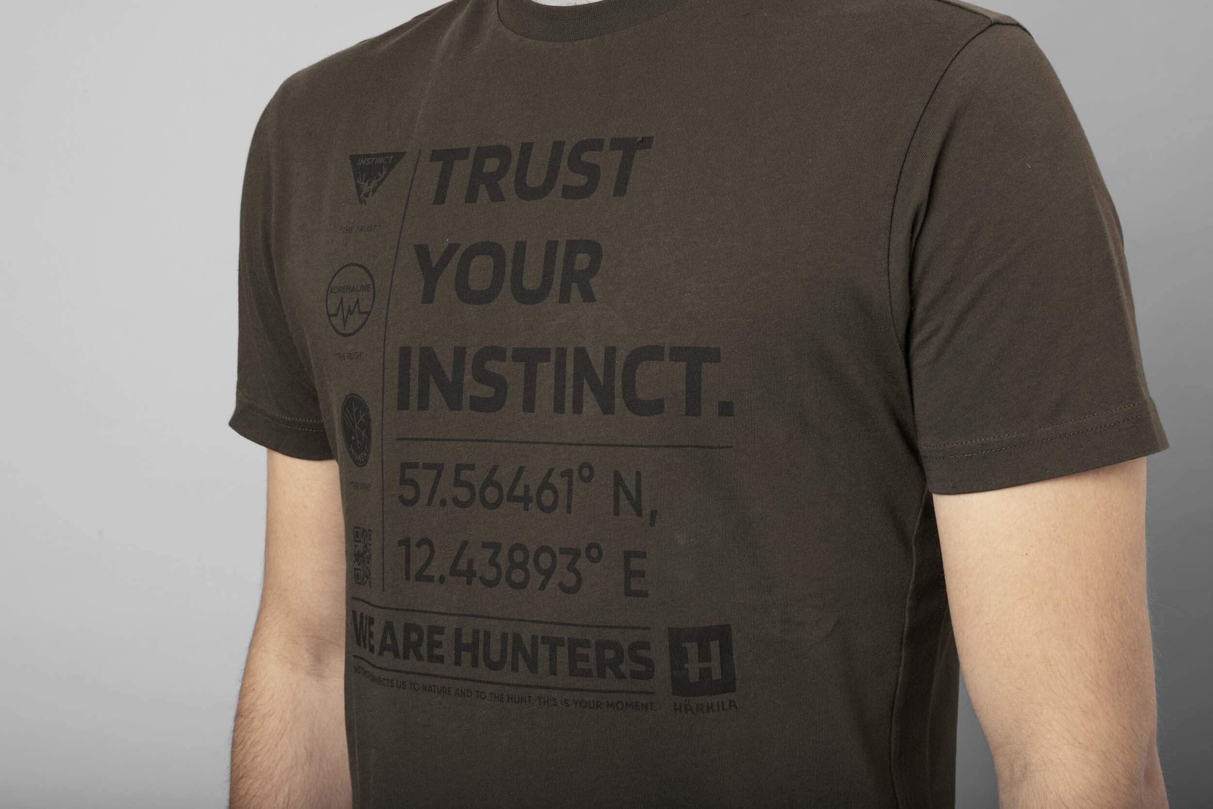Härkila Instinct T-Shirt (Shadow brown)