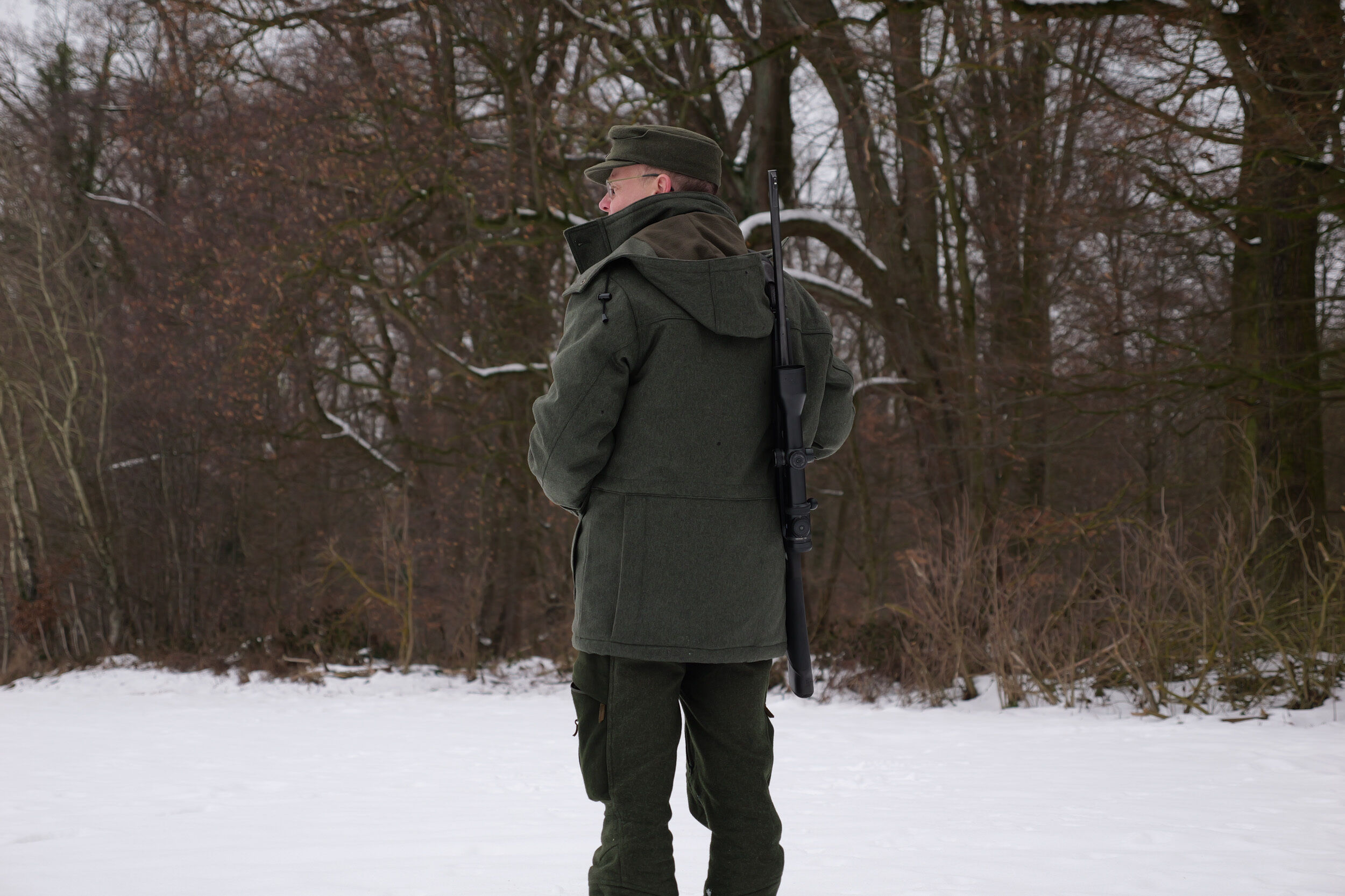 Hubertus Lodenjacke Forest (oliv)