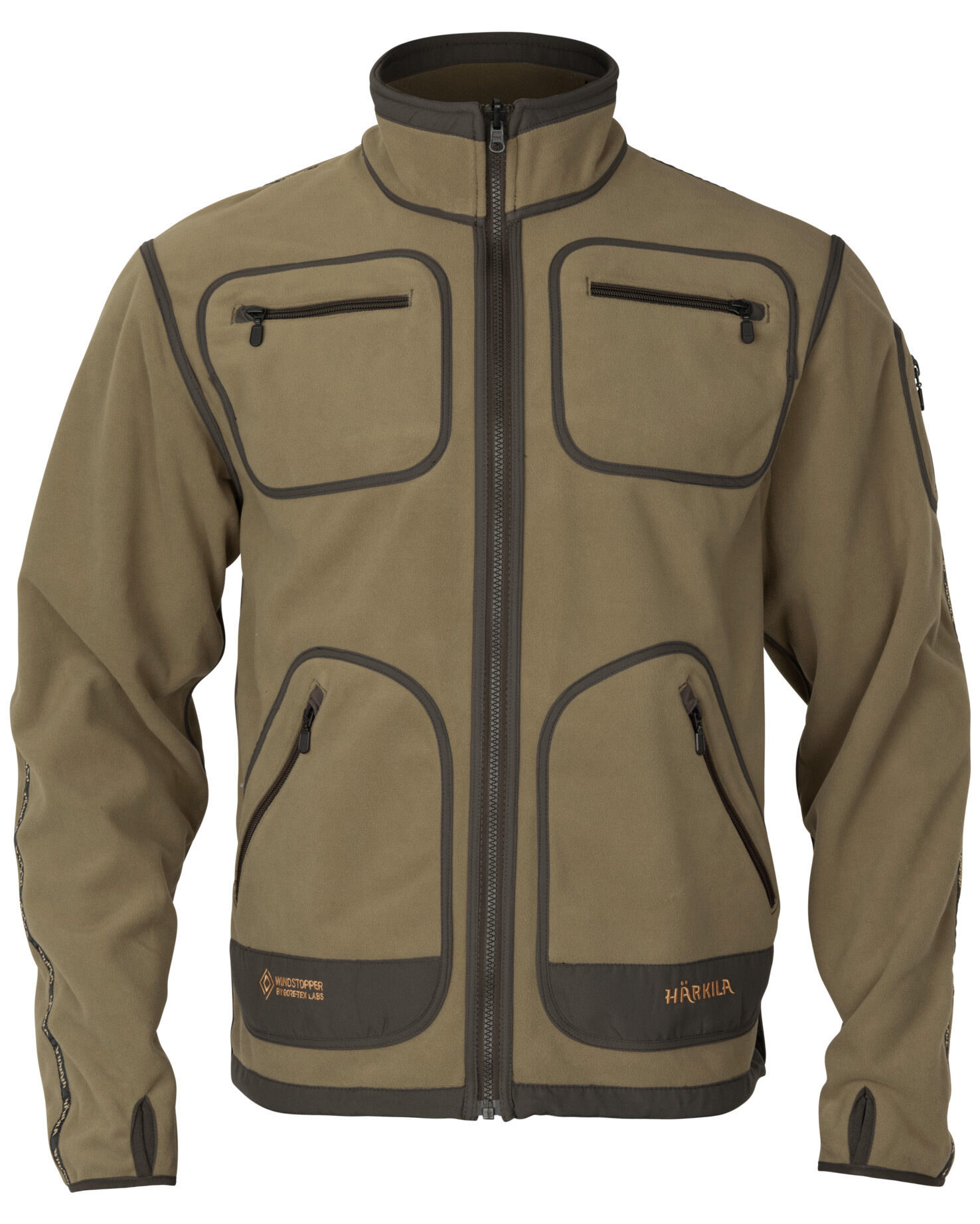 Härkila Kamko Fleecejacke (Bronze/Green)