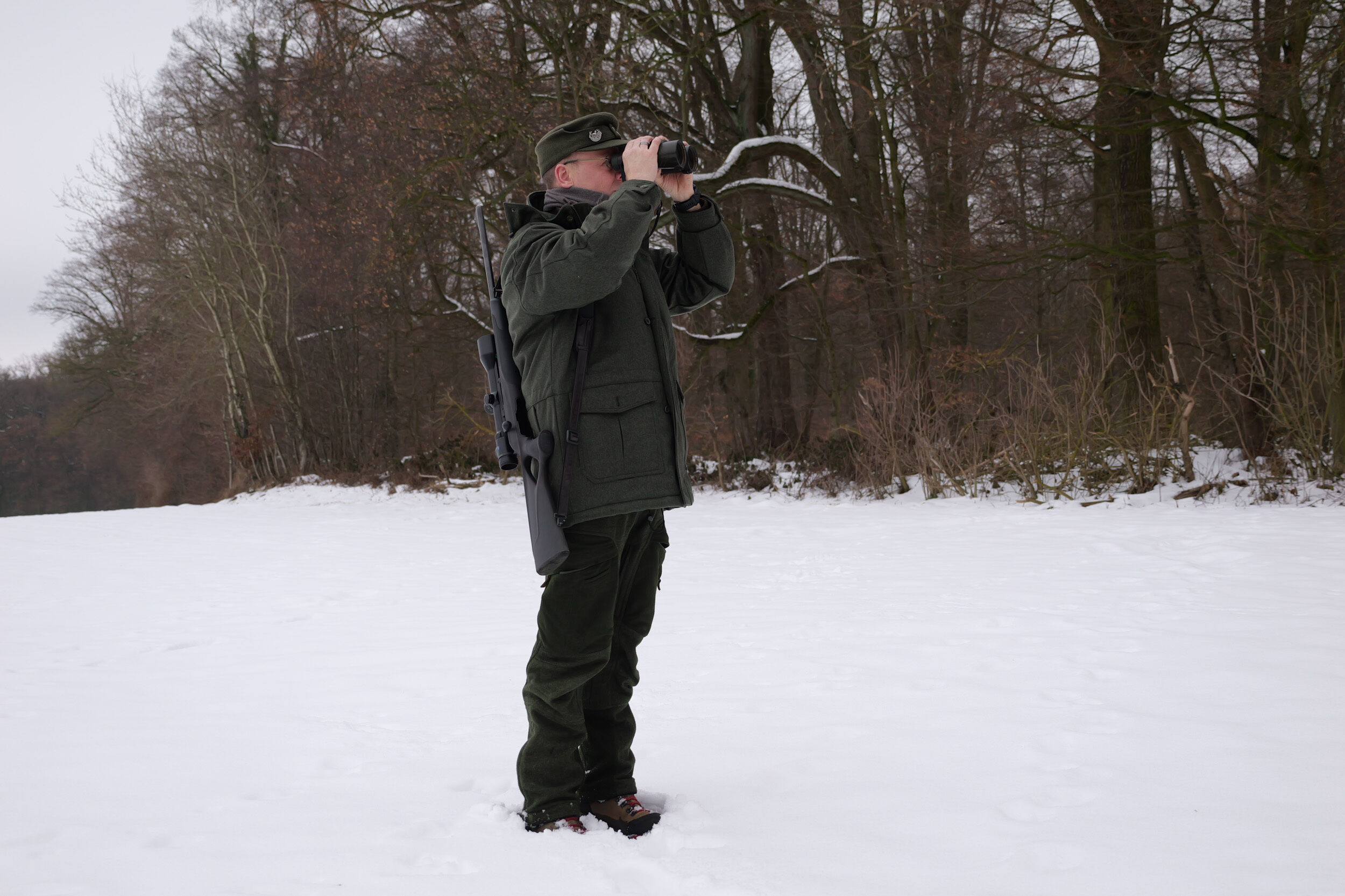 Hubertus Lodenjacke Forest (oliv)