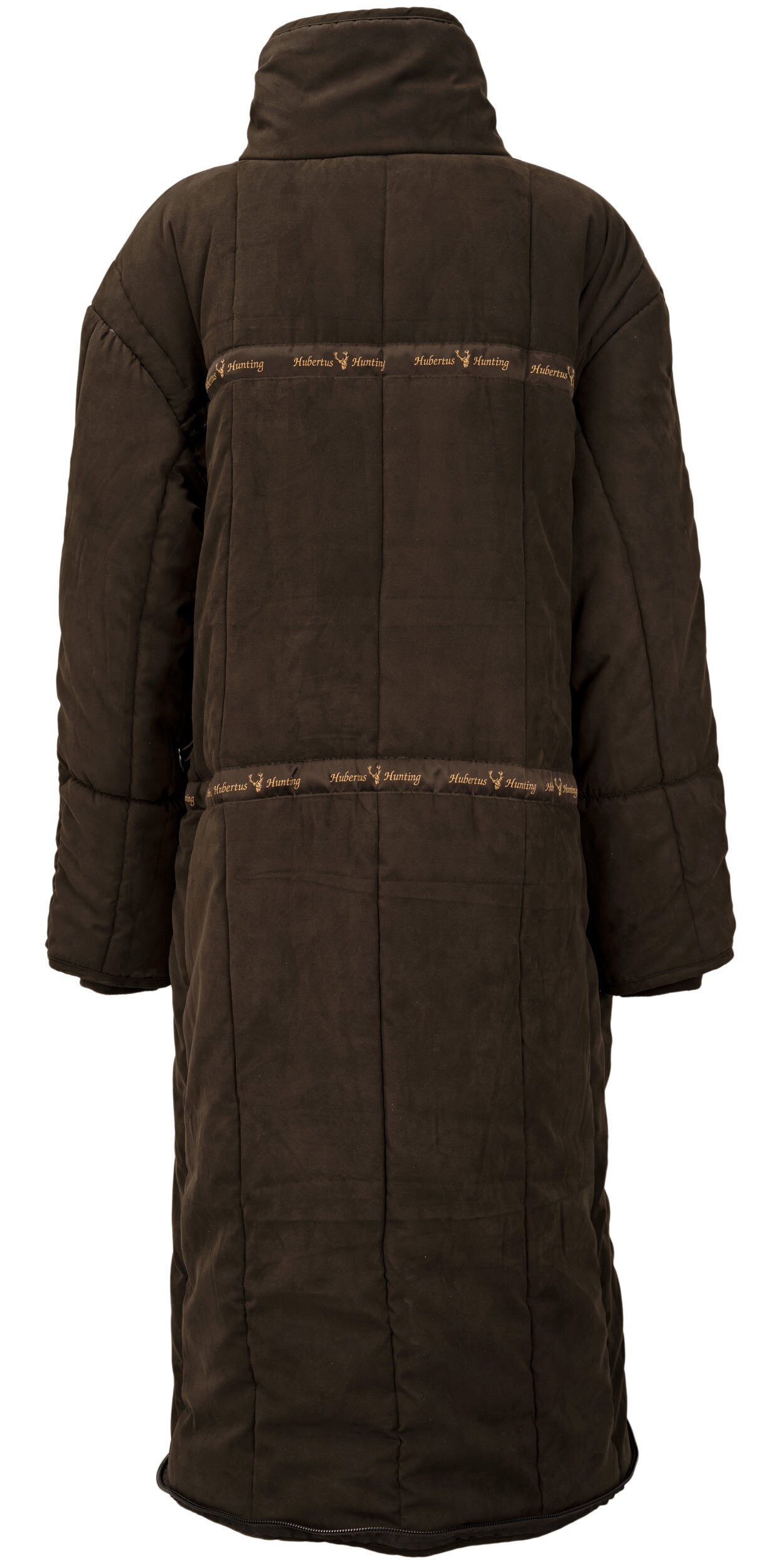 Hubertus Microvelours-Ansitzmantel Nordkap mit Fußteil (oliv/braun) Hubertus Microvelours-Ansitzmantel Nordkap mit Fußteil (oliv/braun)