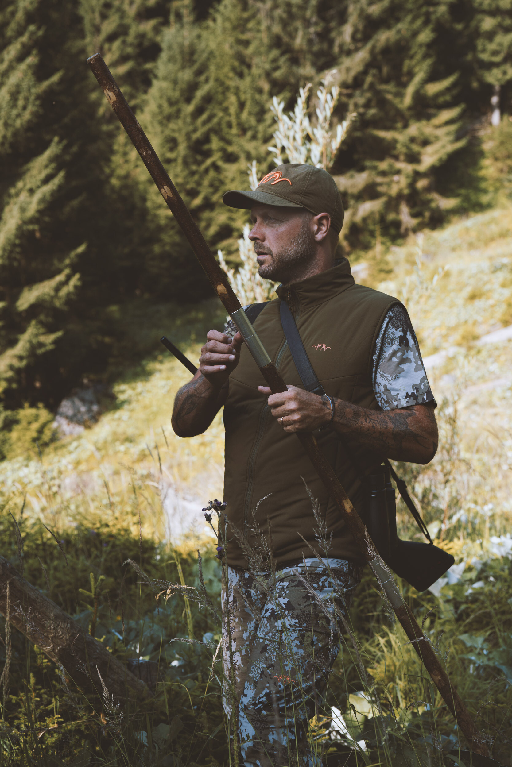 Blaser HunTec Airflow Kappe (dunkel oliv) Blaser HunTec Airflow Kappe (dunkel oliv)