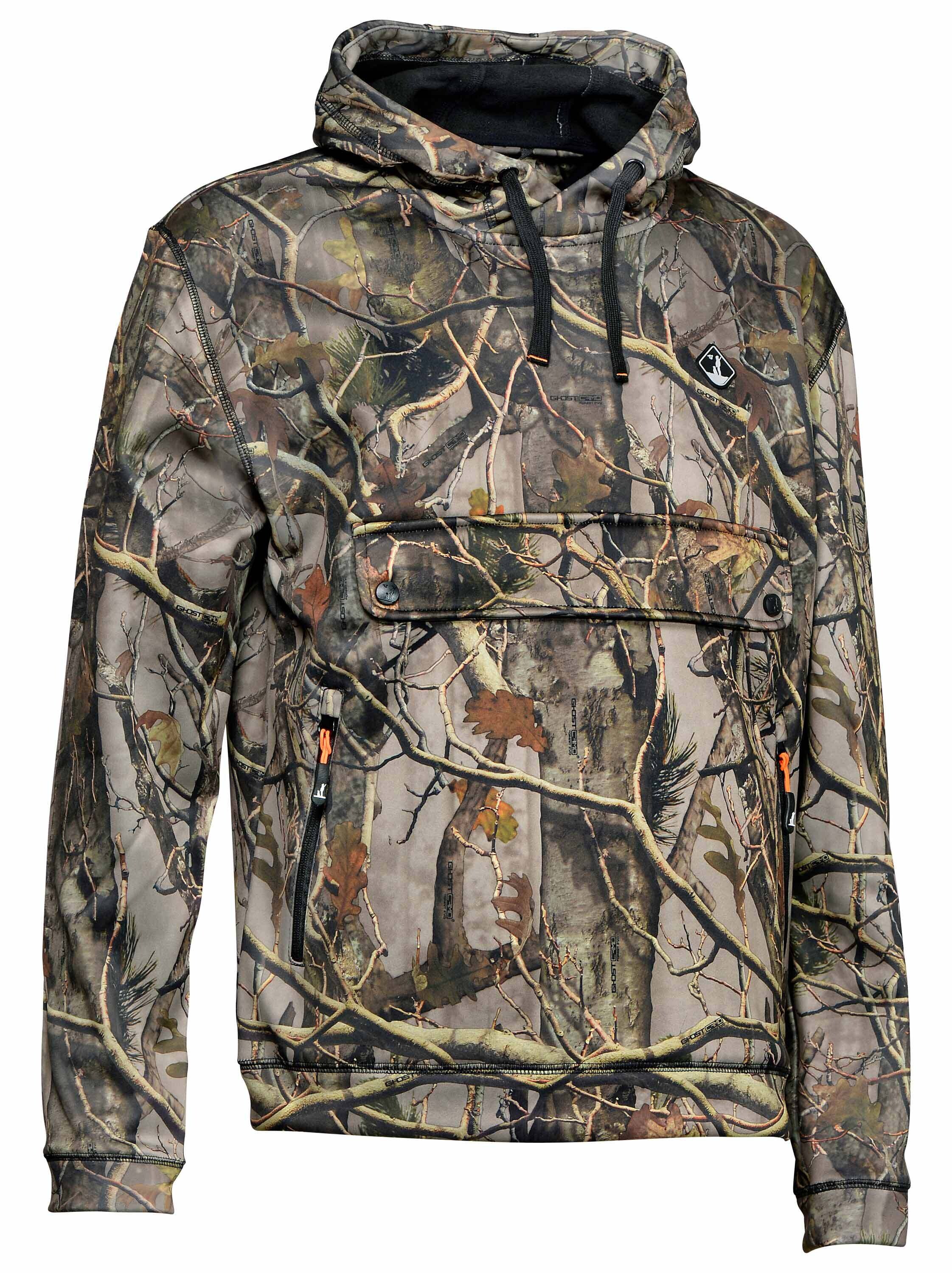 Percussion Softshell-Kapuzenhoodie (Forest Evo)