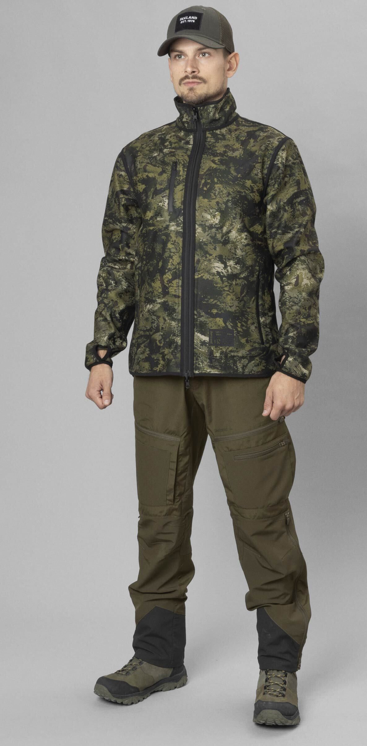 Seeland Rogue Reversible Wende-Fleecejacke (Pine/InVis) Seeland Rogue Reversible Wende-Fleecejacke (Pine/InVis)