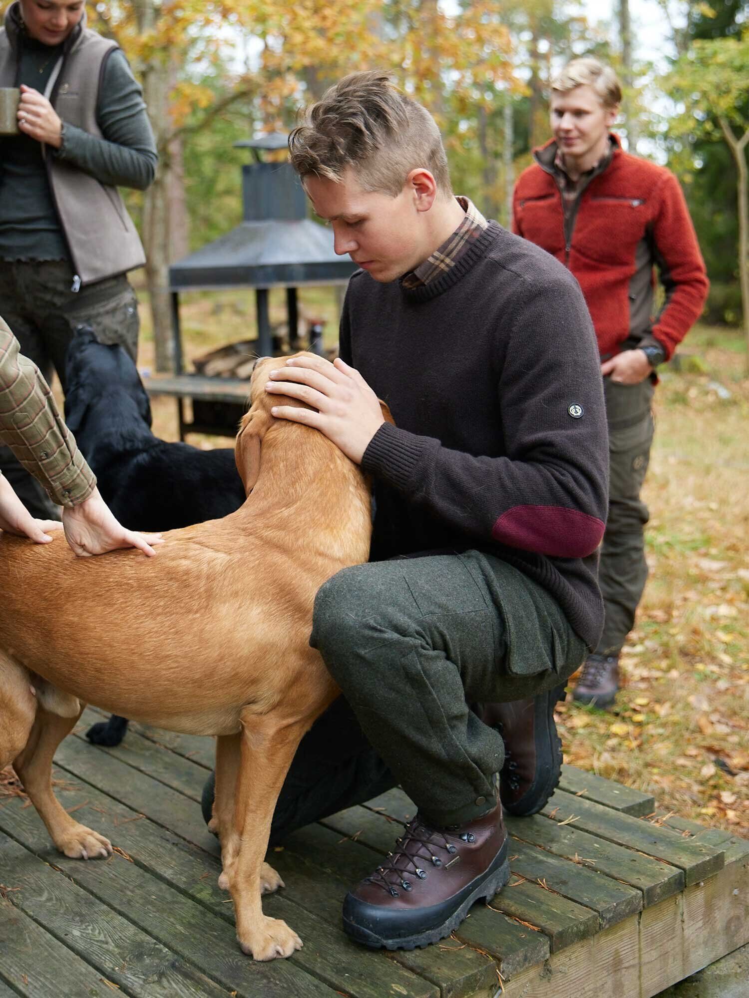 Chevalier Wykin Wollpullover (Dark Brown)