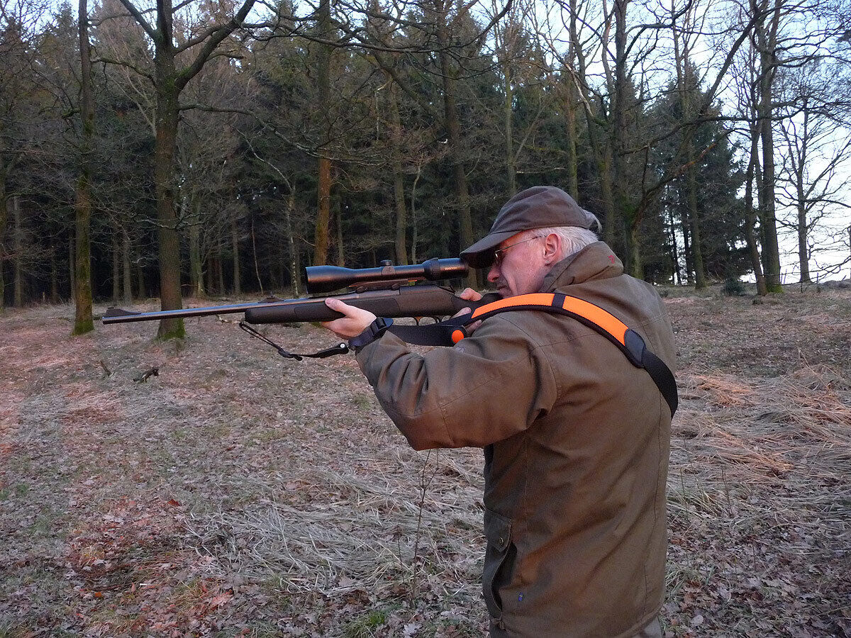 Gewehrriemen Niggeloh Drückjagd (Braun)