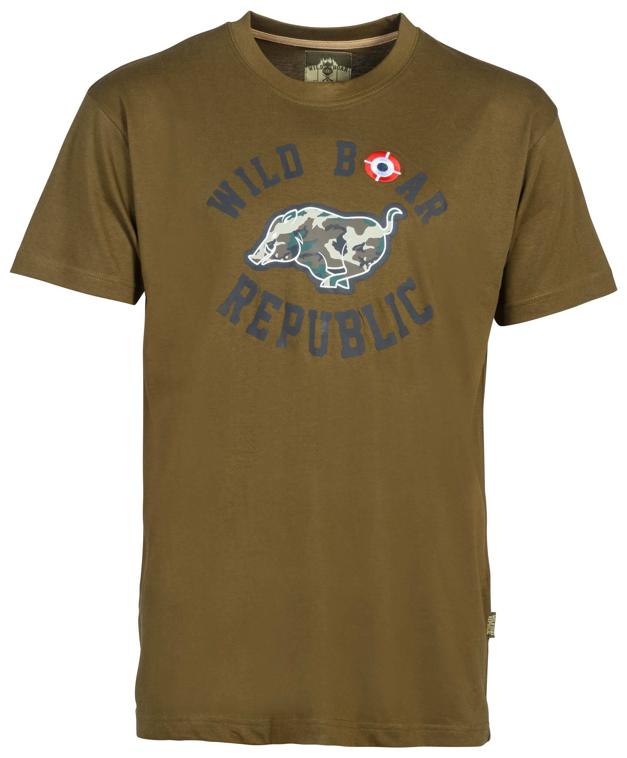 Percussion Kinder-T-Shirt Wild Boar Republic (Khaki Wildboar) Percussion Kinder-T-Shirt Wild Boar Republic (Khaki Wildboar)