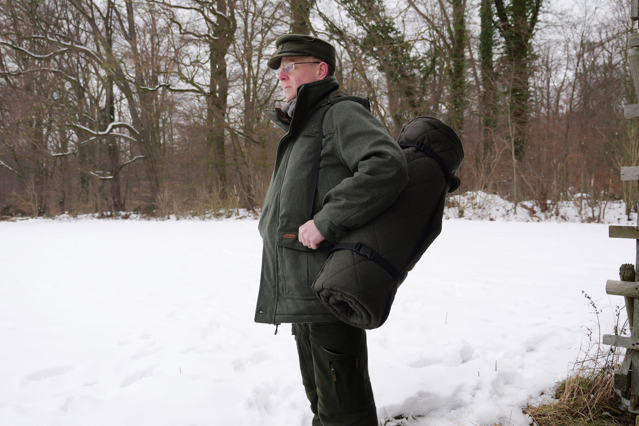 Hubertus Loden-Ansitzsack Forest mit Thinsulate