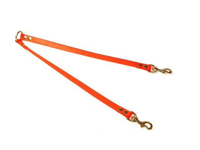 Mystique Biothane Koppel (orange)