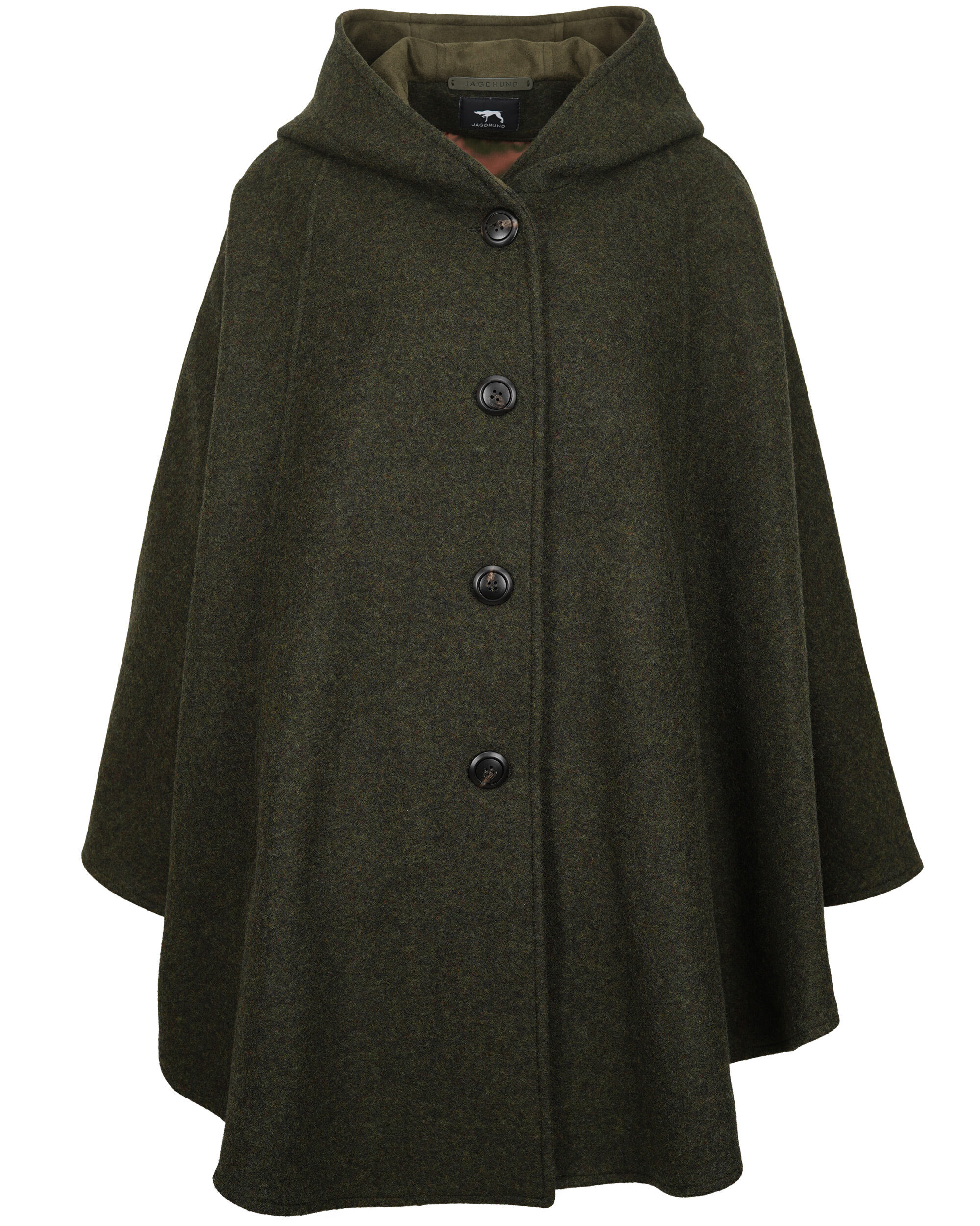 Jagdhund Damenponcho Ebbs (loden)