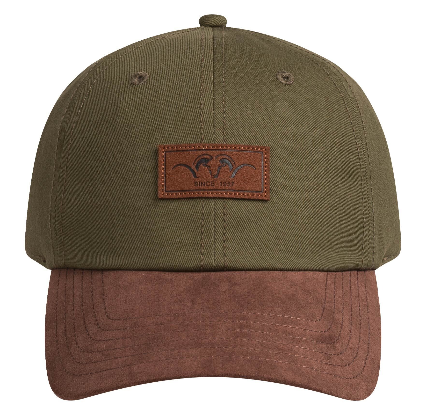 Blaser Argali Suede Badge Kappe (Dunkeloliv) Blaser Argali Suede Badge Kappe (Dunkeloliv)
