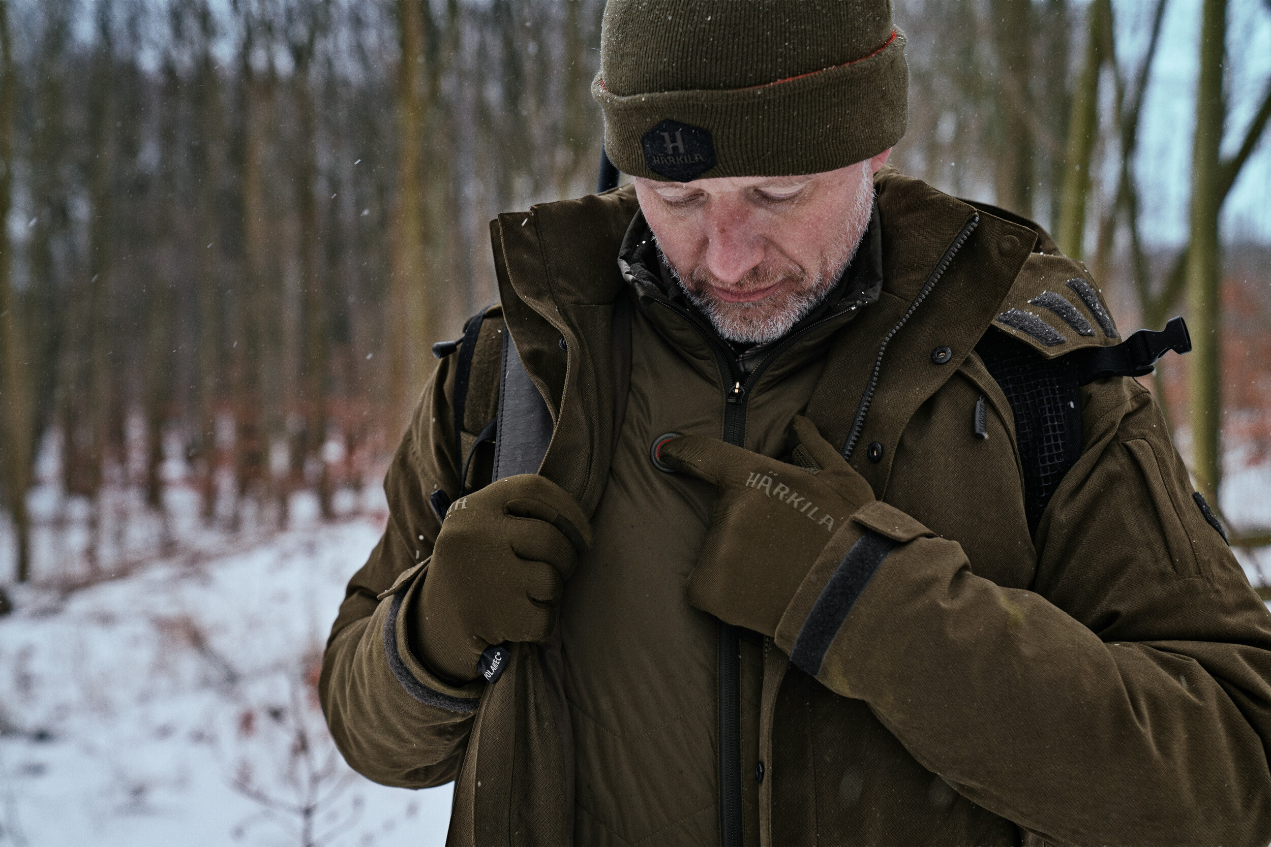 Härkila Heizweste Heat Control Stehkragen