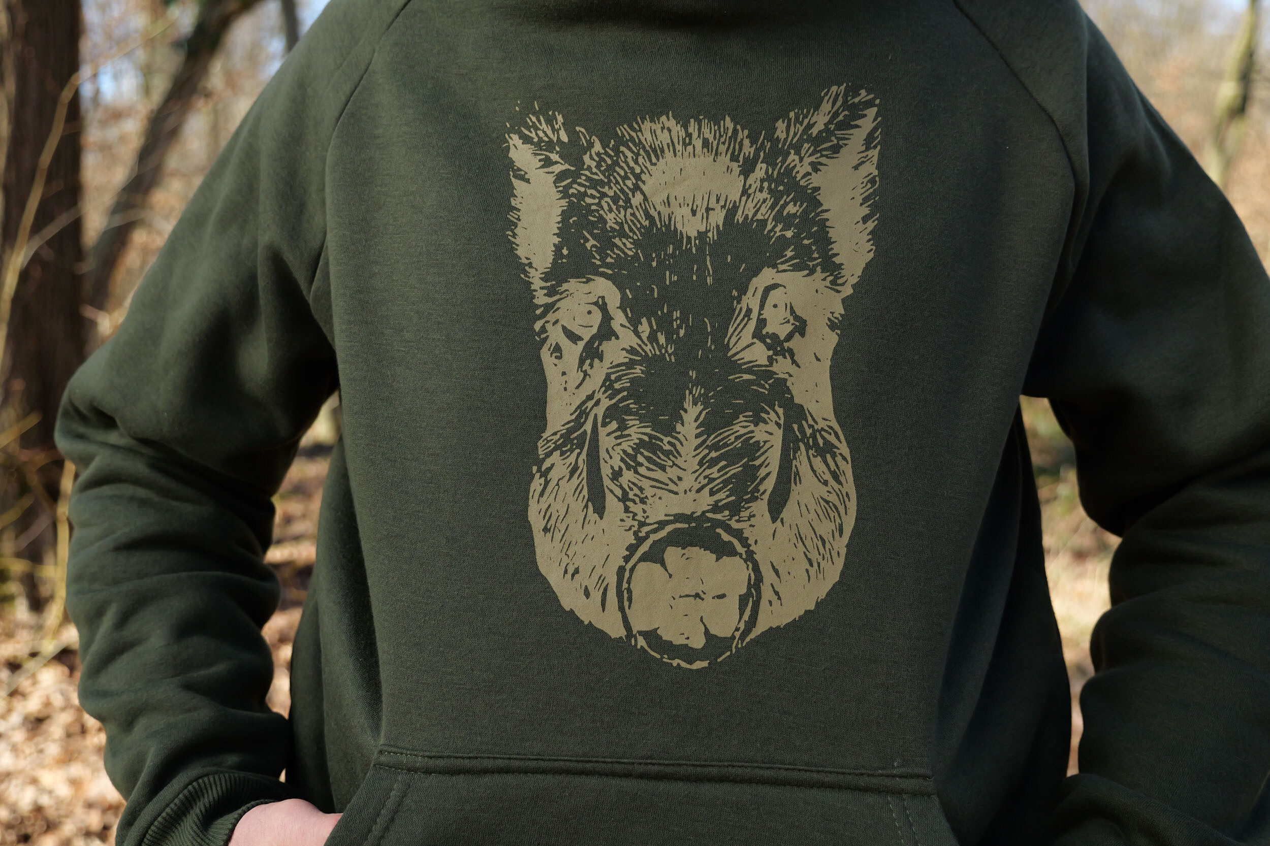 Hart Branded-H Pullover Wildschwein (Grün)