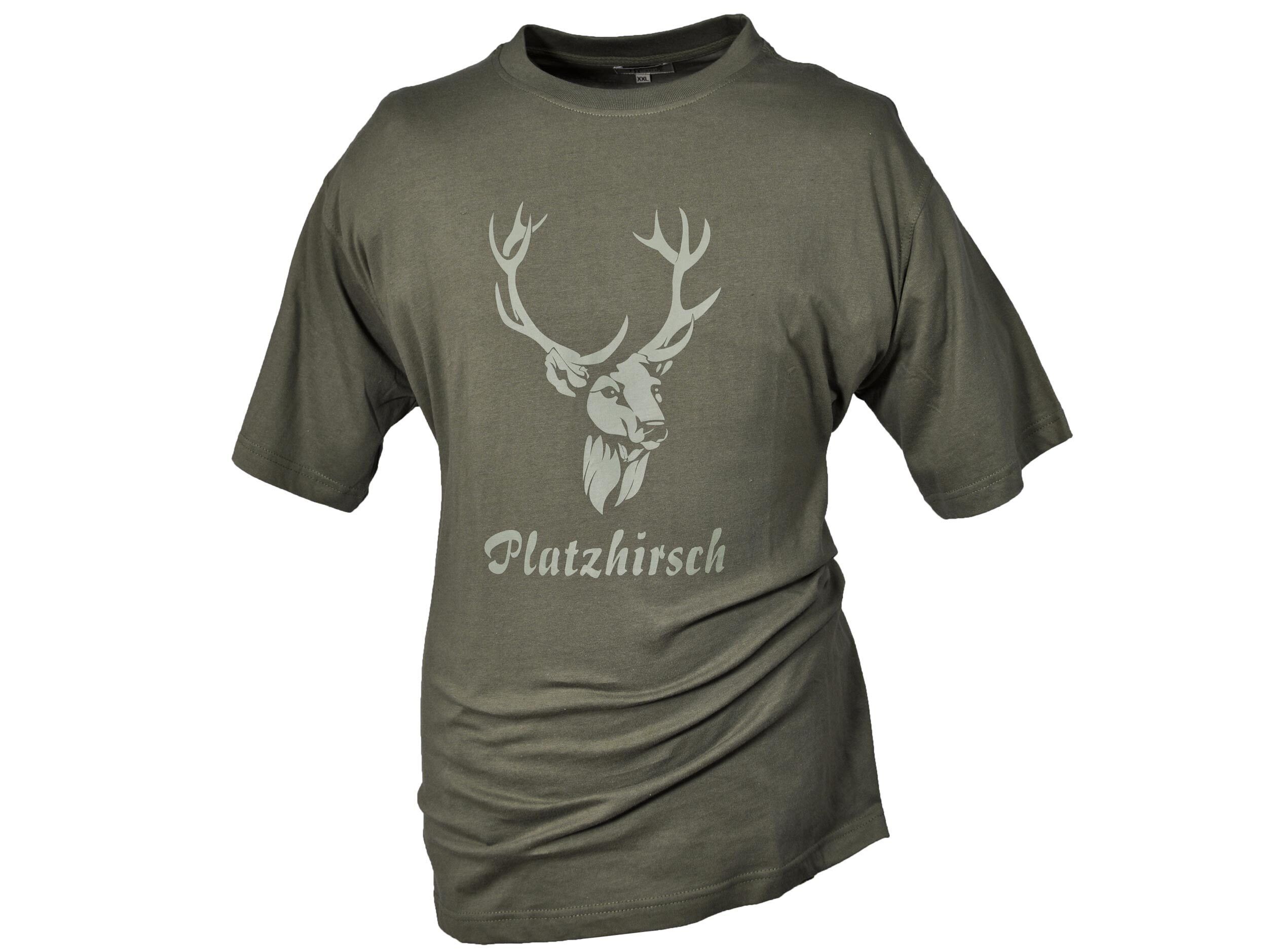 Hubertus T-Shirt Platzhirsch (oliv) Hubertus T-Shirt Platzhirsch (oliv)
