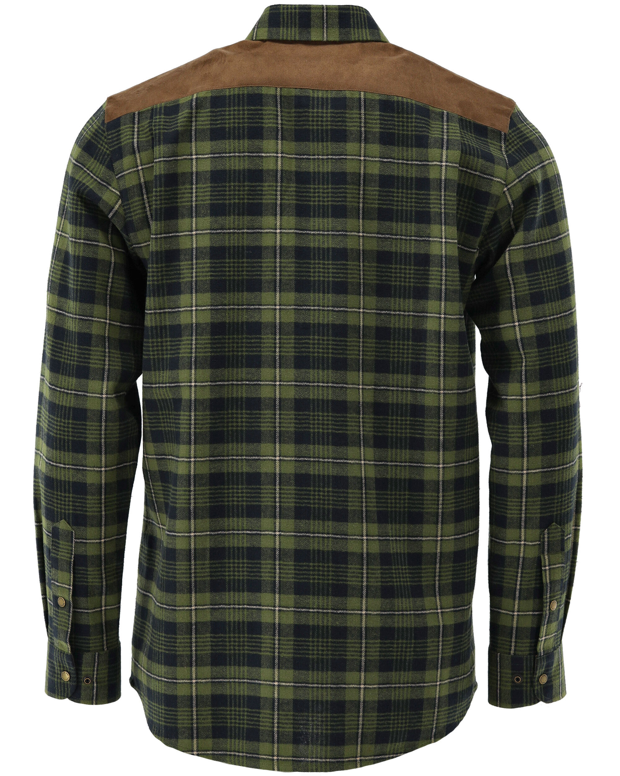 Tom Collins Hemd (trachtengrün kariert)