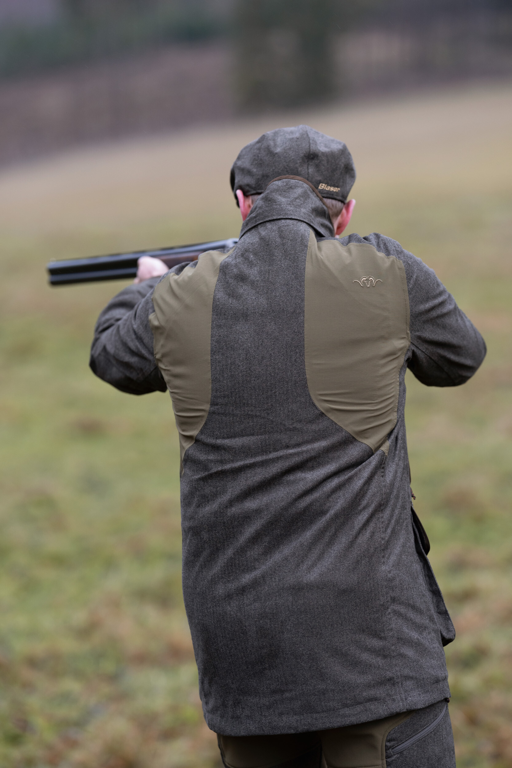 Blaser VINTAGE Wing Jacke (olive mélange/schwarz) Blaser VINTAGE Wing Jacke (olive mélange/schwarz)
