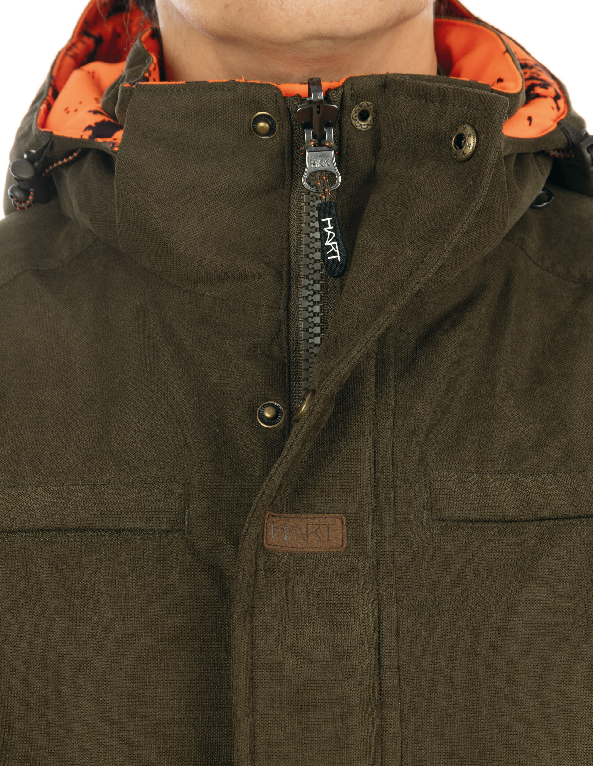 Hart Damen-Wendejacke Taunus 3R-J (Orange)