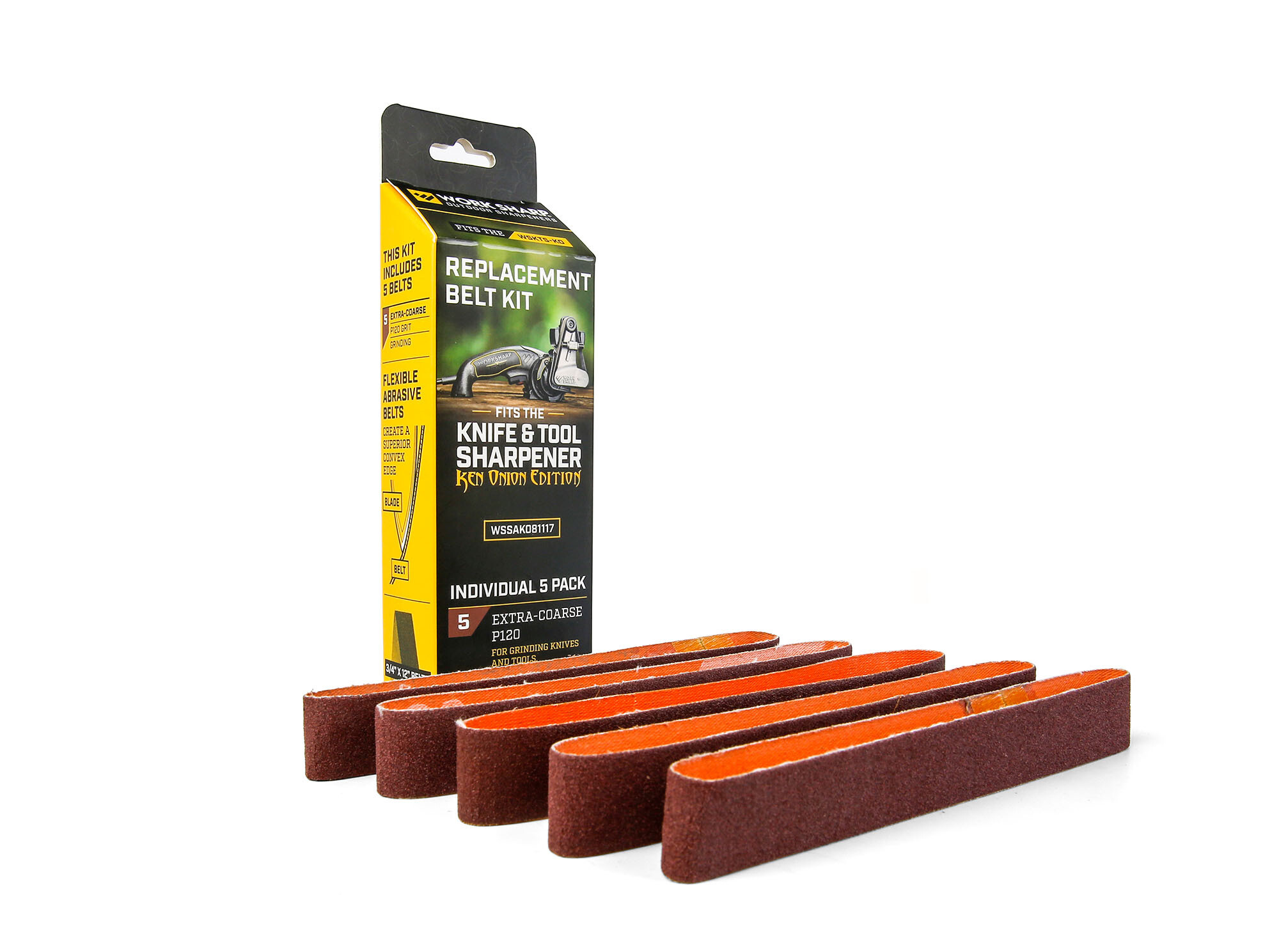 Schärfbandset für Knife & Tool Sharpener Ken Onion Edition P120
