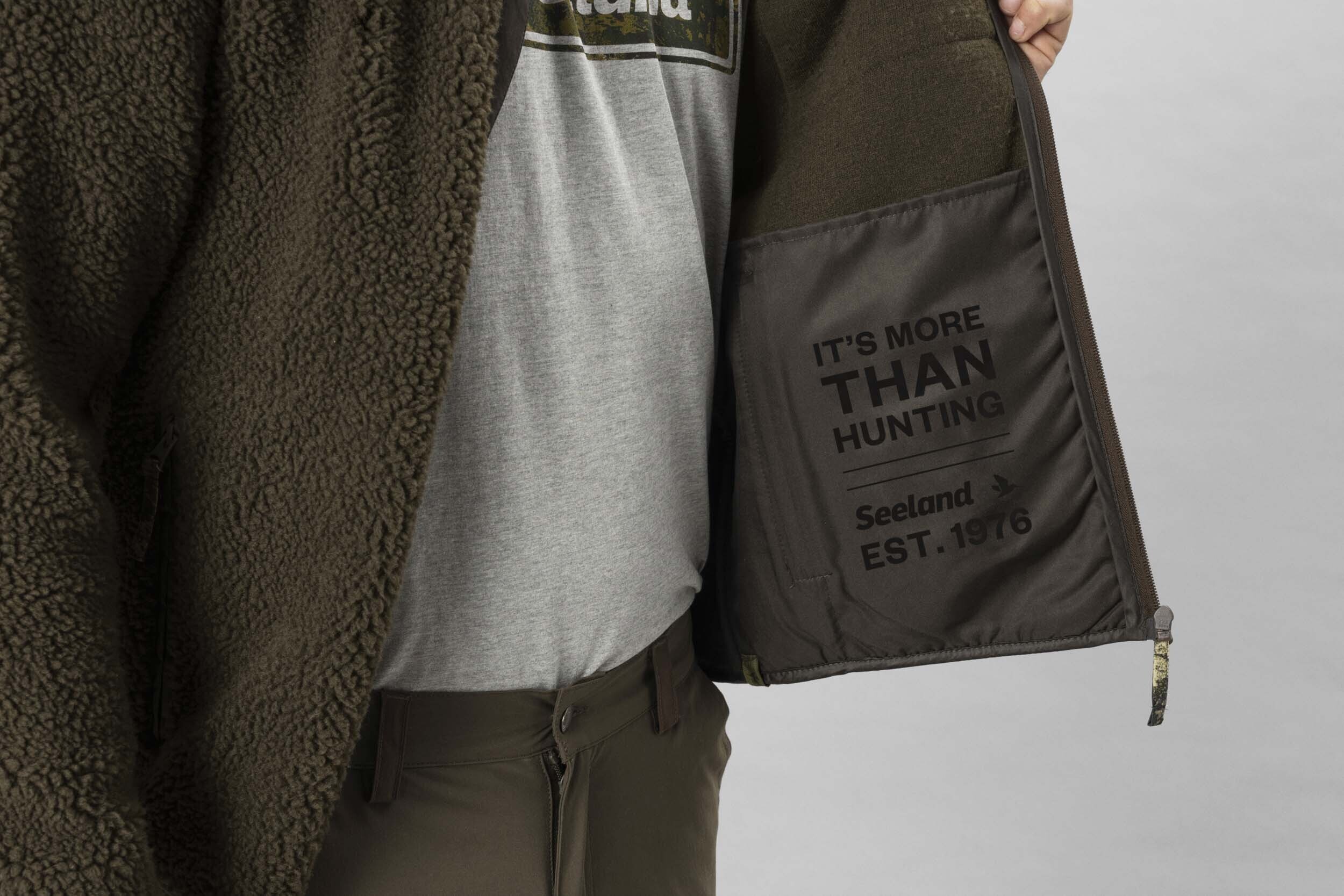 Seeland Zephyr Fleecejacke (Grizzly Brown) Seeland Zephyr Fleecejacke (Grizzly Brown)