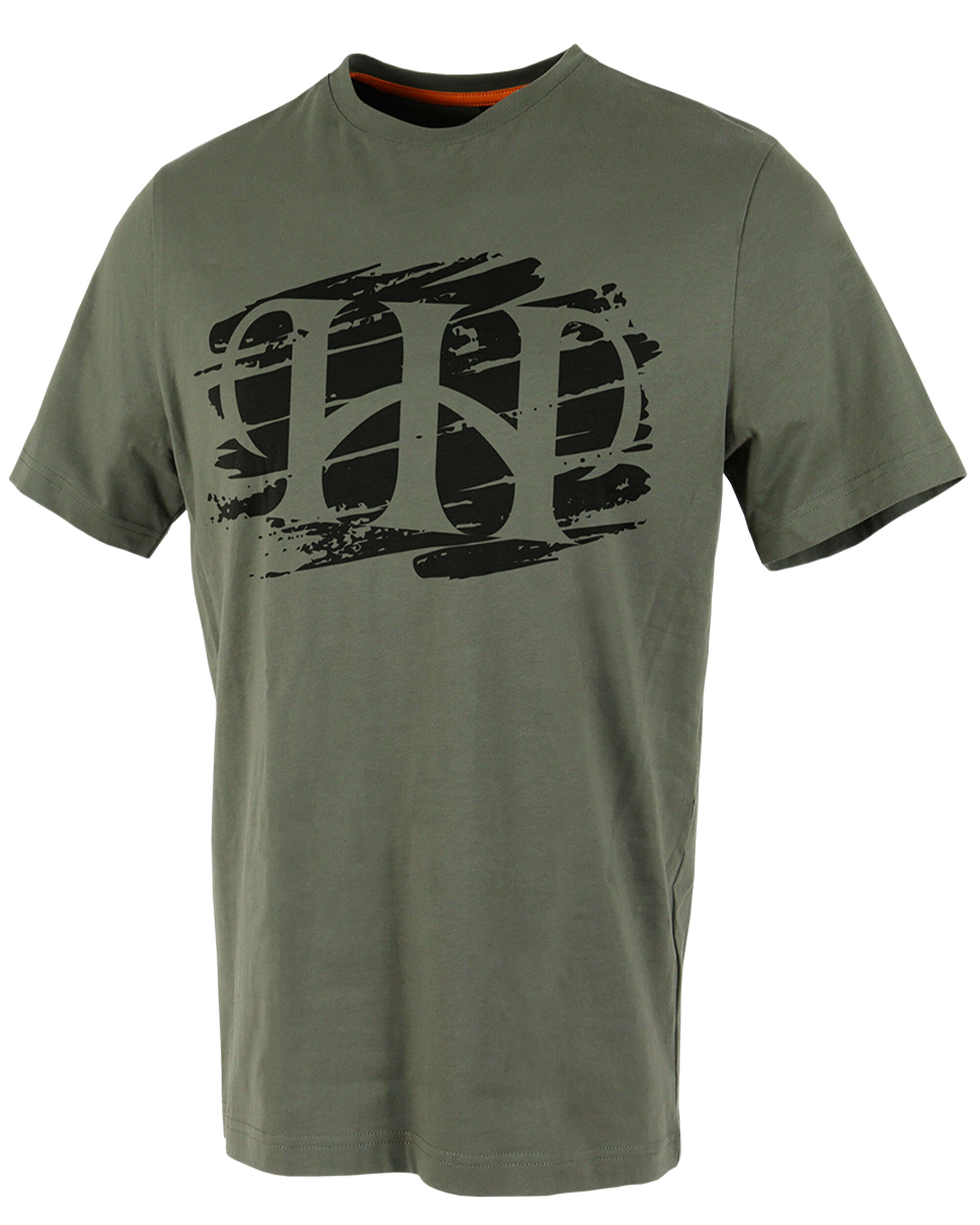 House of Hunting T-Shirt Brush Print (grün)