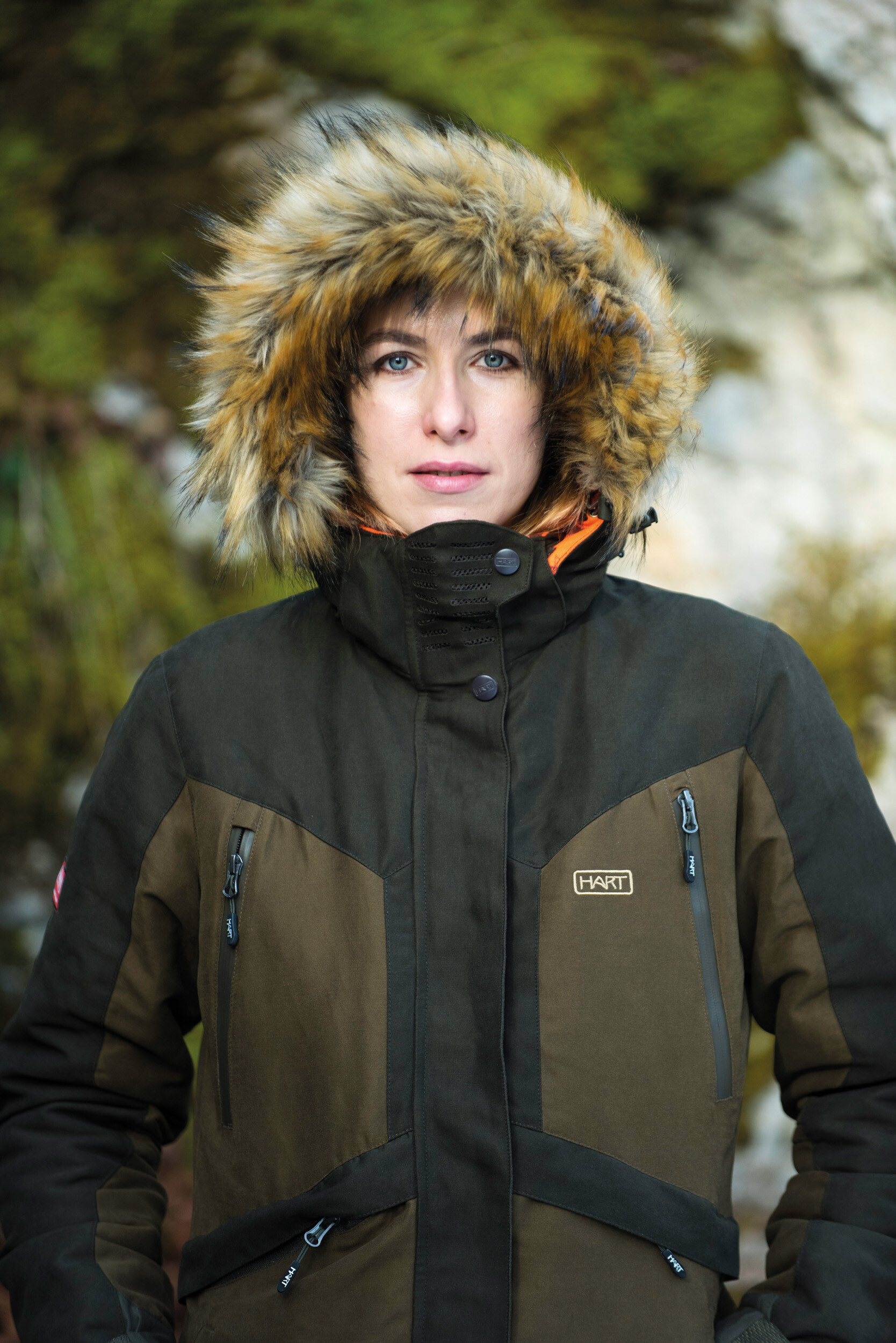Hart Altai-J Wendejacke Damen (Brown/Green/Blaze Camo)