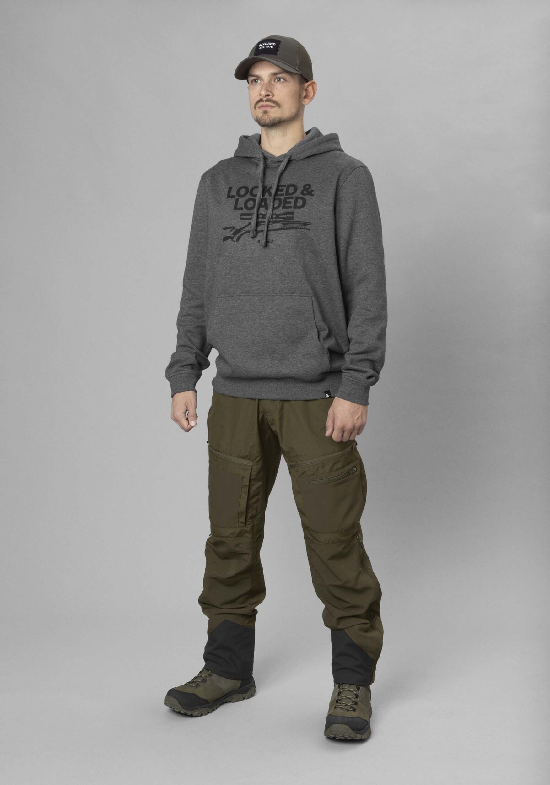 Seeland Loaded Kapuzenpullover (Grey Melange) Seeland Loaded Kapuzenpullover (Grey Melange)