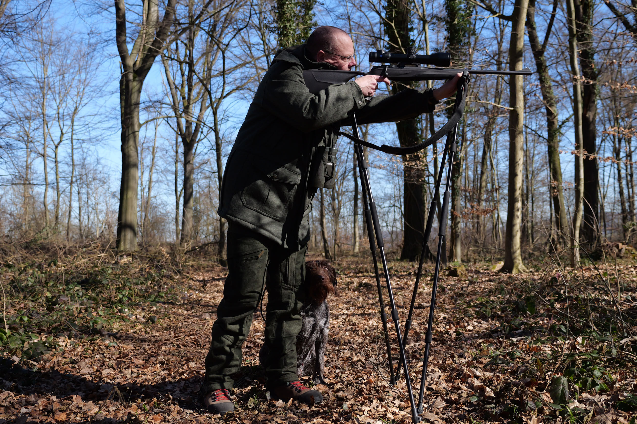 Hubertus Lodenjacke Forest (oliv)