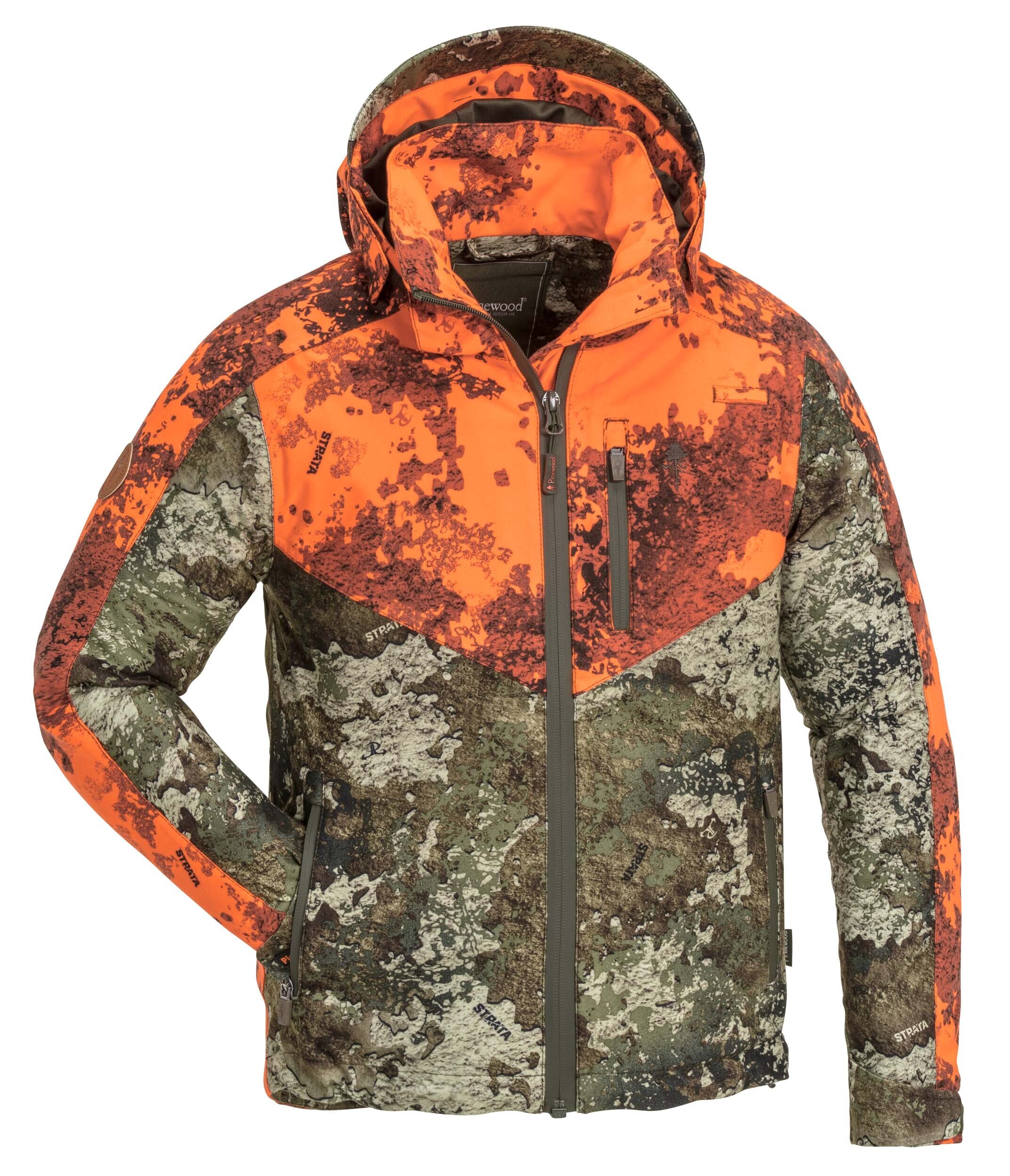 Pinewood Furudal/Retriever Active Camou Kinderjacke (Strata/Blaze)