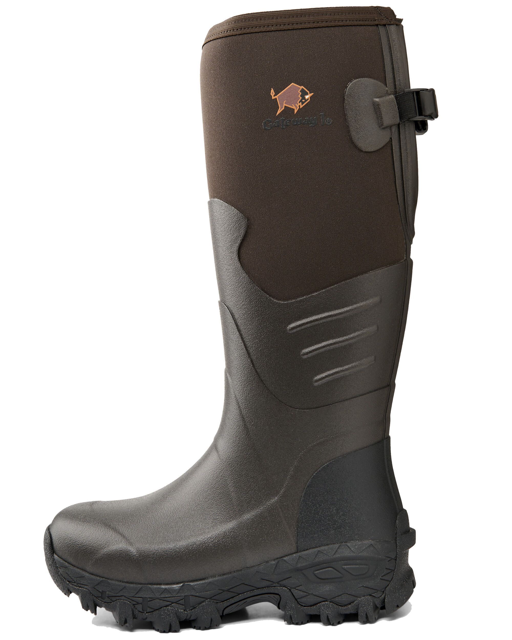 Gateway1 Woodwalker Lady EVO 17" 4mm Gummistiefel (Dark brown)