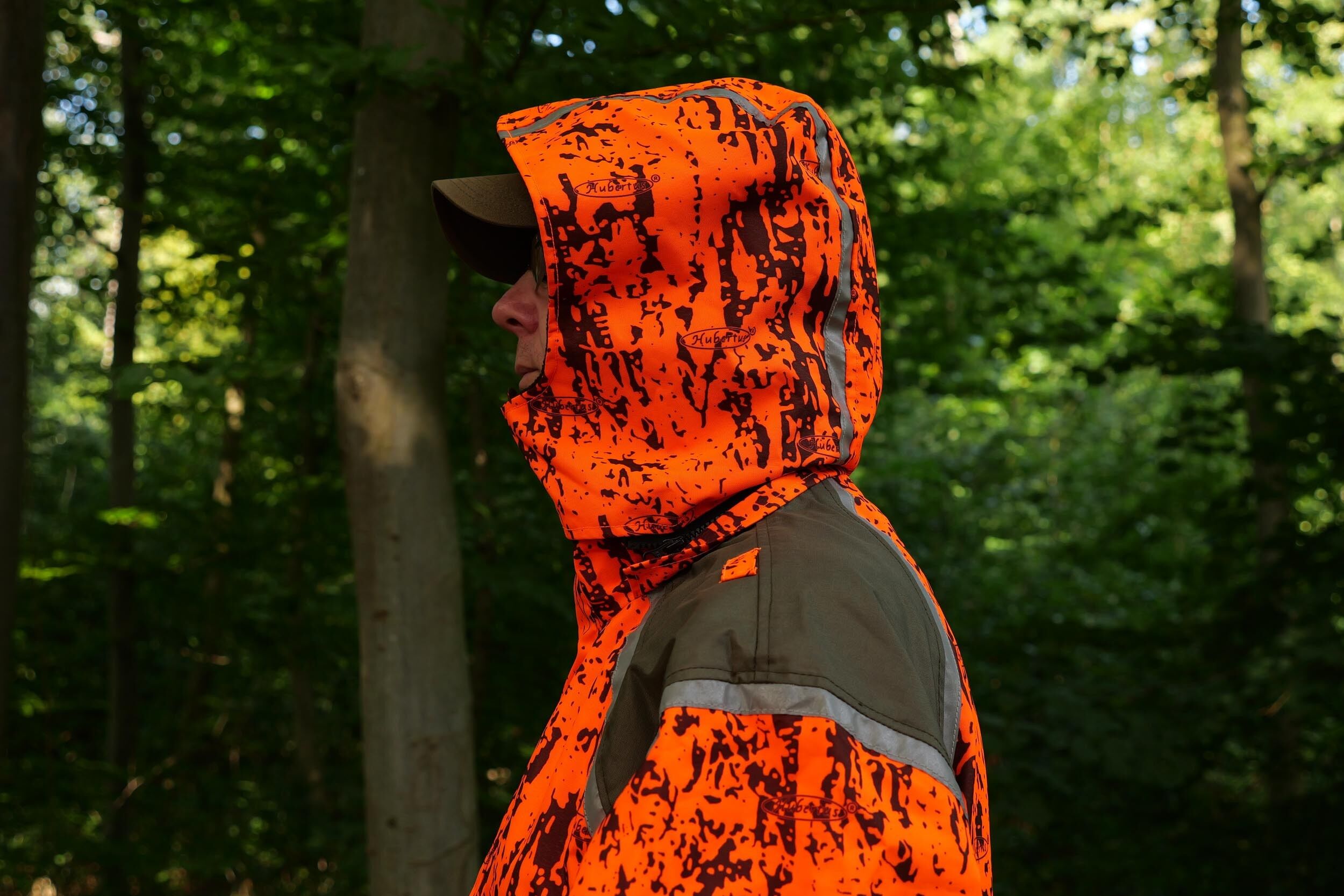 Hubertus Hundeführerjacke Sicherheit (oliv/orange) Hubertus Hundeführerjacke Sicherheit (oliv/orange)