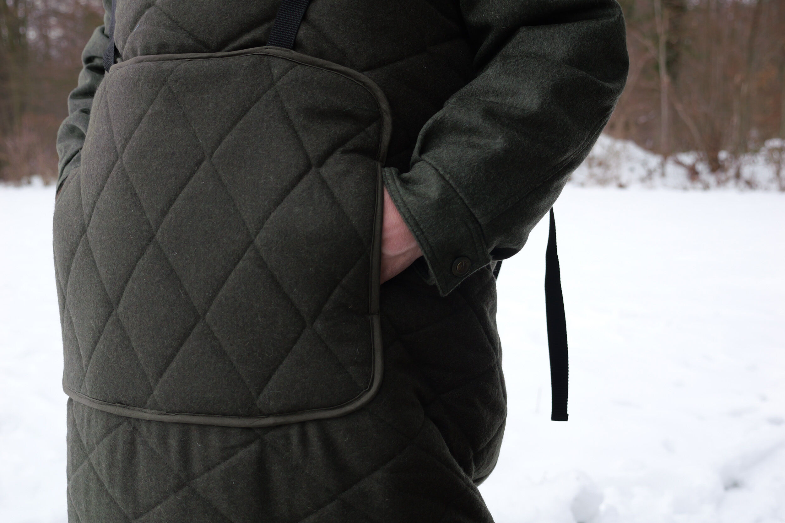 Hubertus Loden-Ansitzsack Forest mit Thinsulate