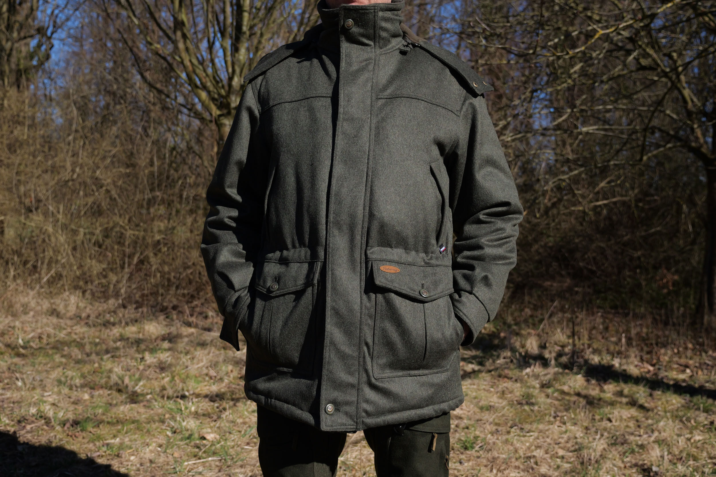 Hubertus Lodenjacke Forest (oliv)