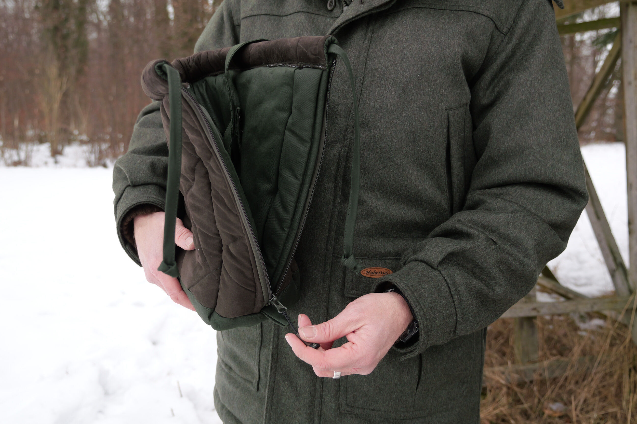 Hubertus Thermo-Ansitz-Überschuh