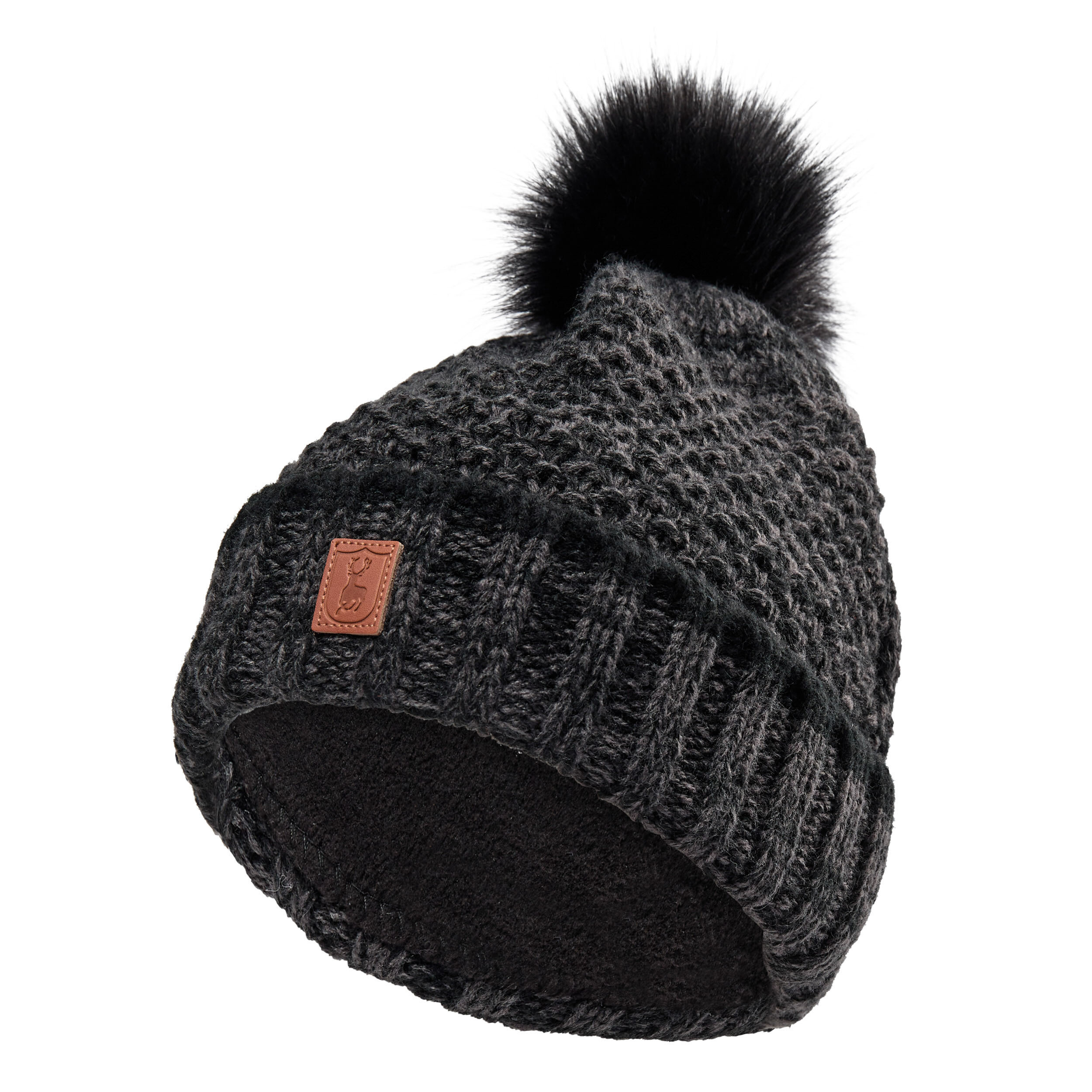 Deerhunter Lady Gestrickte Mütze (Black)