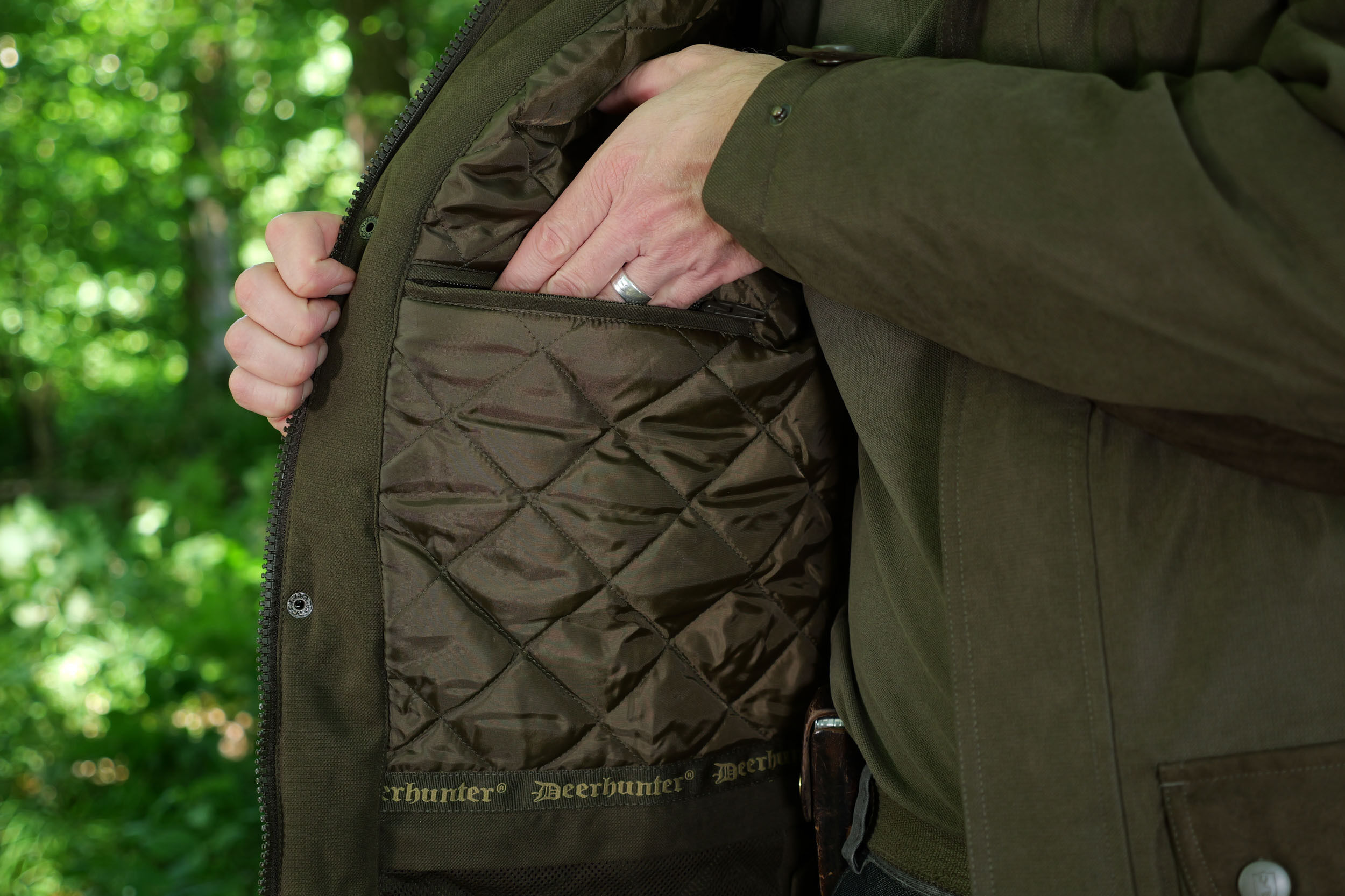 Deerhunter Eagle Winterjacke (Tarmac Green)