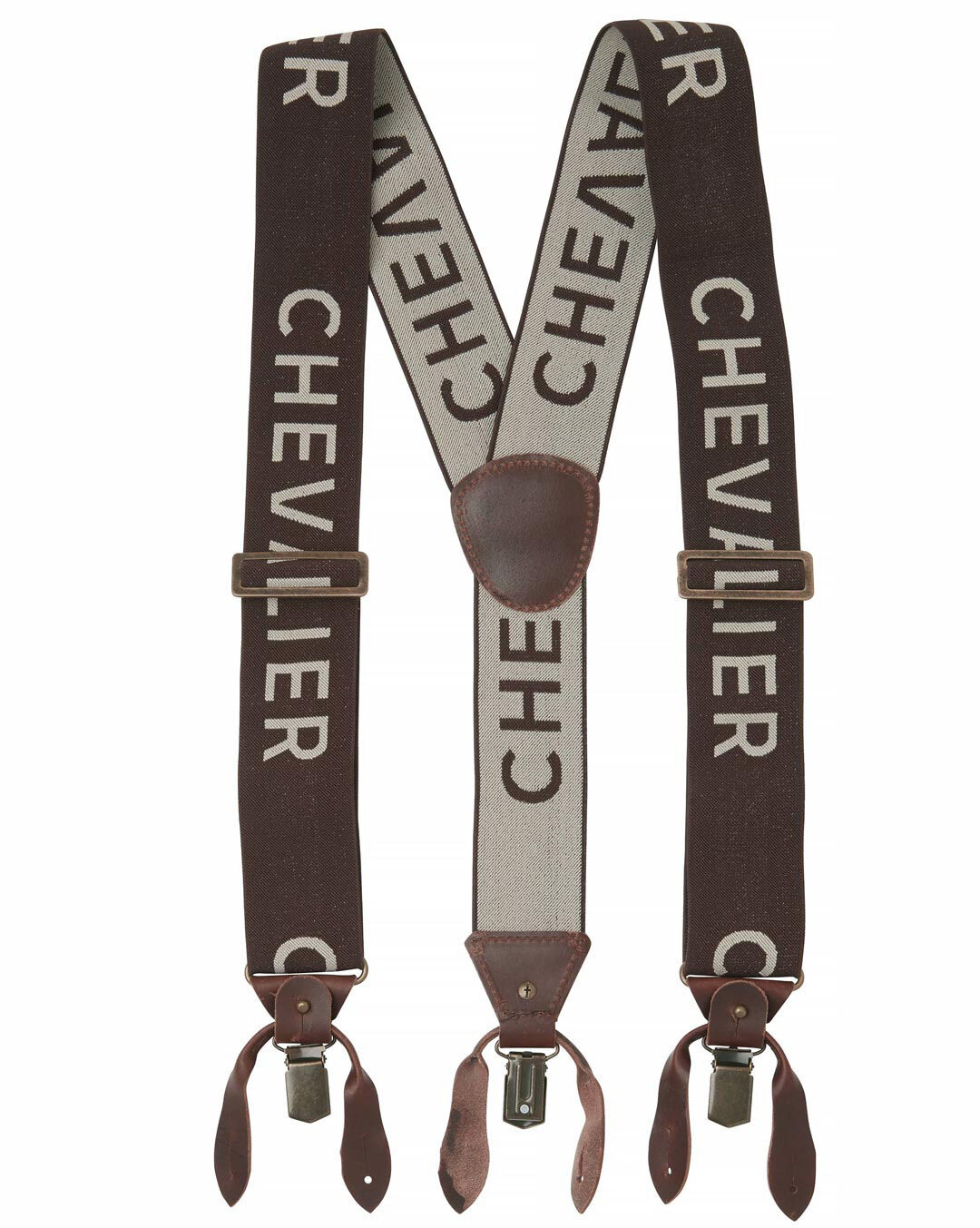 Chevalier Logo Hosenträger (Brown) Chevalier Logo Hosenträger (Brown)