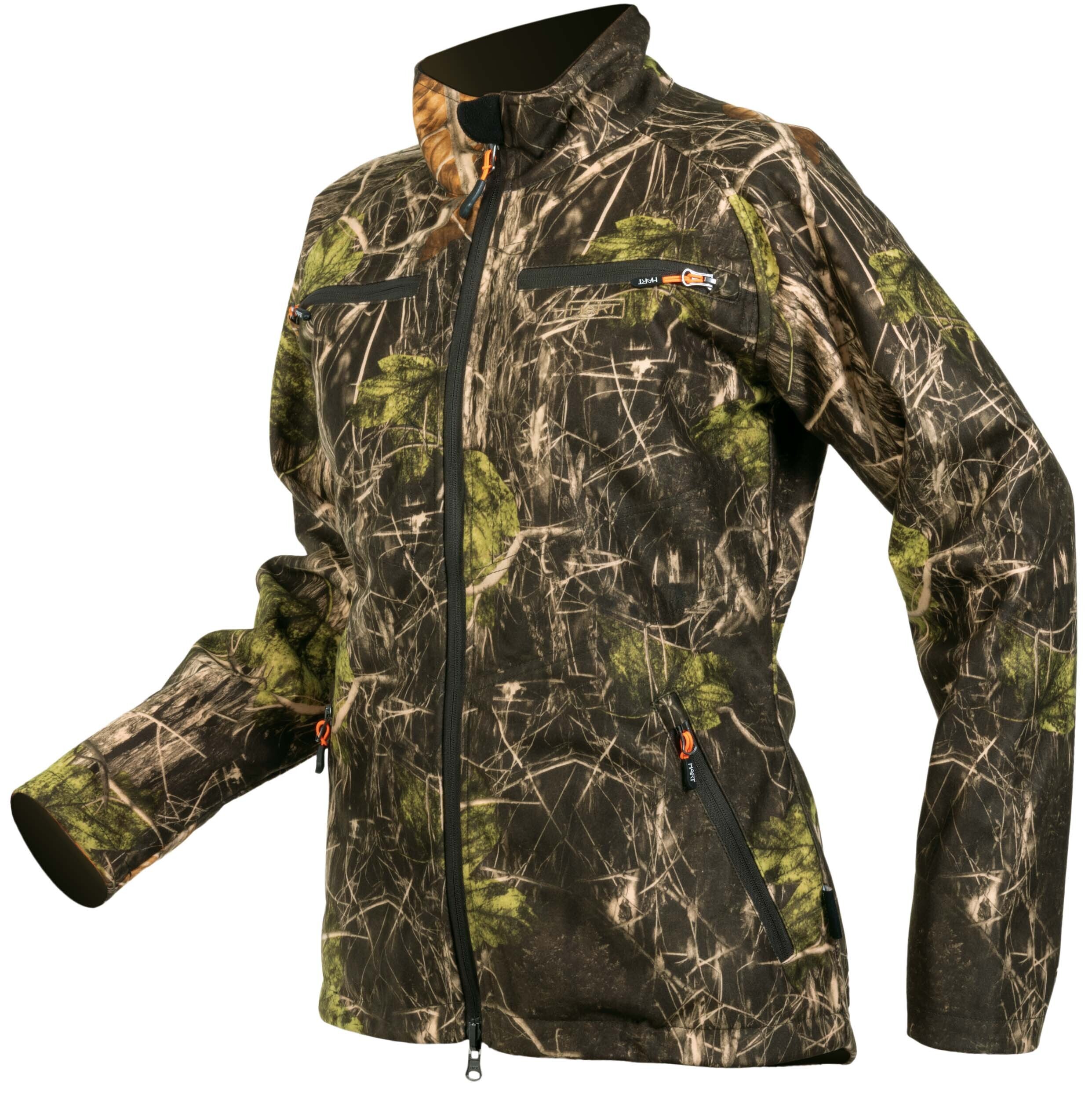Hart Sosbun-2D Wendejacke Damen (Orange/Grün)
