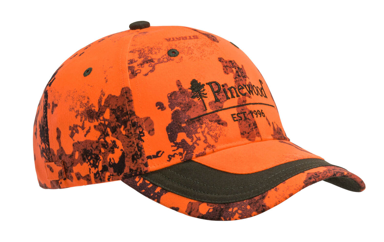 Pinewood Camou Cap (Strata Blaze/Suede Brown)