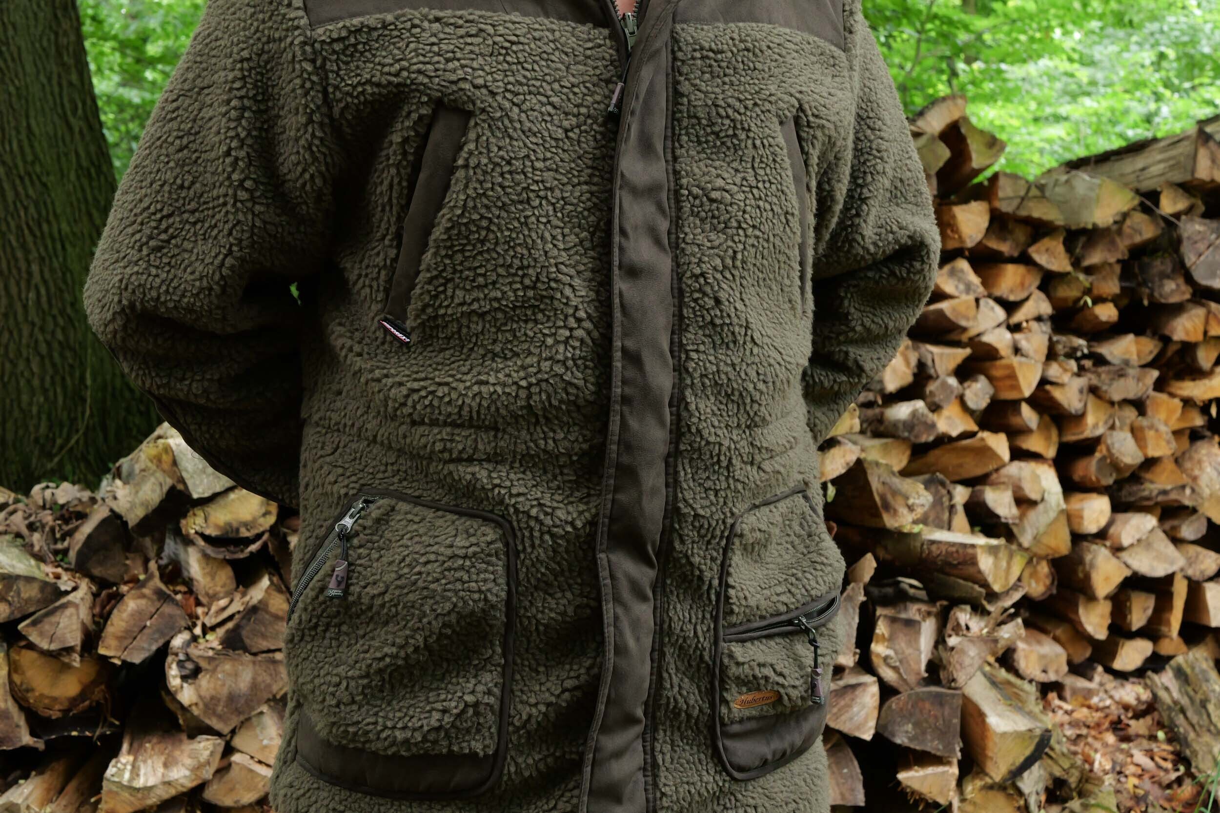 Hubertus Warn-Wende-Faserpelzjacke Drückjagd (oliv) Hubertus Warn-Wende-Faserpelzjacke Drückjagd (oliv)