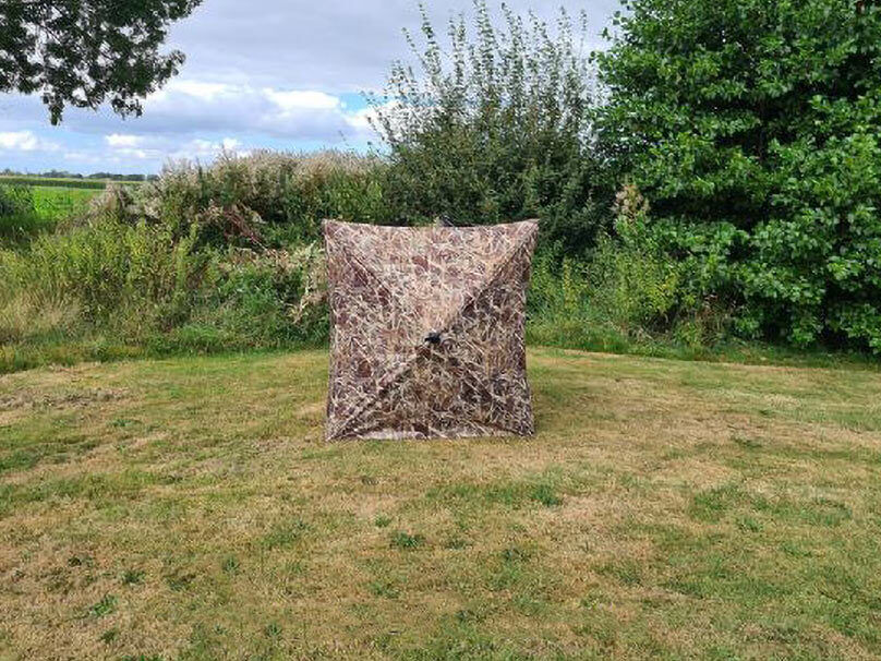 Tarnschirm Quick Blind 3-seitig (Wetland-Camo) Tarnschirm Quick Blind 3-seitig (Wetland-Camo)
