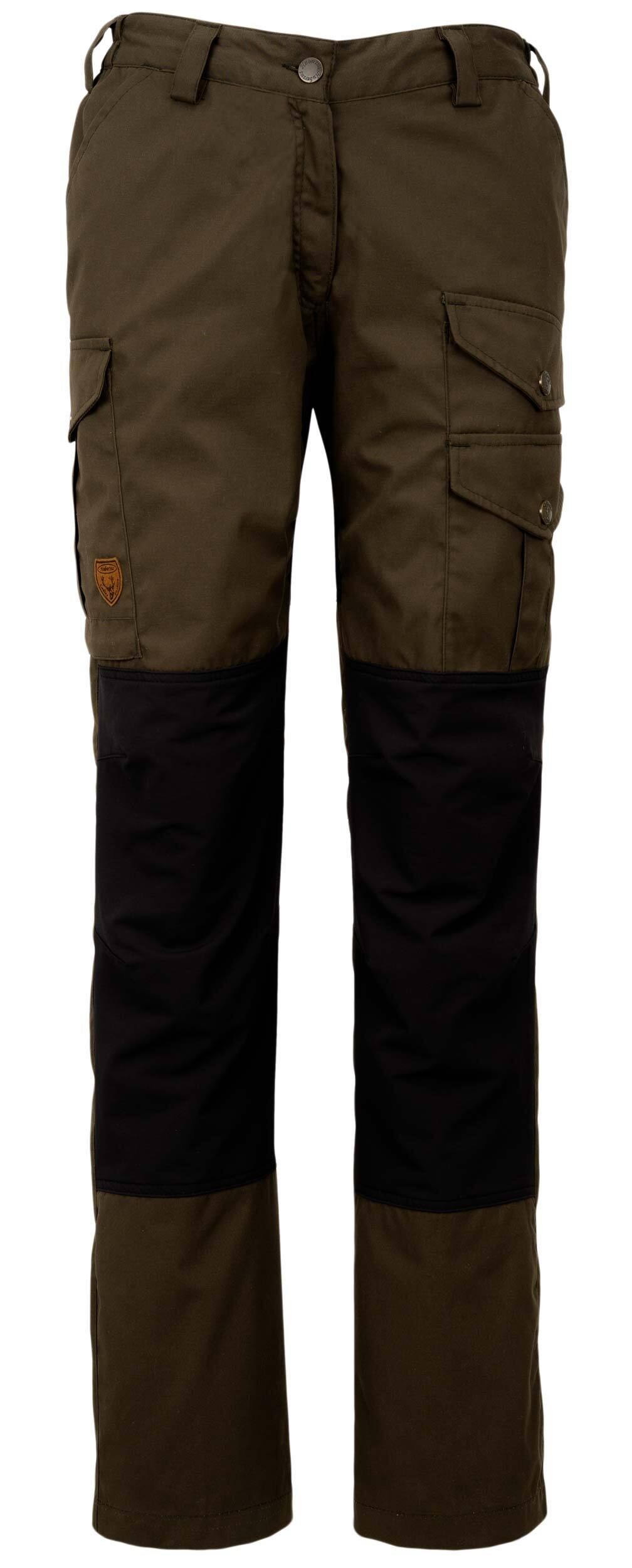 Hubertus Ladies Fashion Outdoorhose OS1200 mit Besatz (oliv/braun) Hubertus Ladies Fashion Outdoorhose OS1200 mit Besatz (oliv/braun)