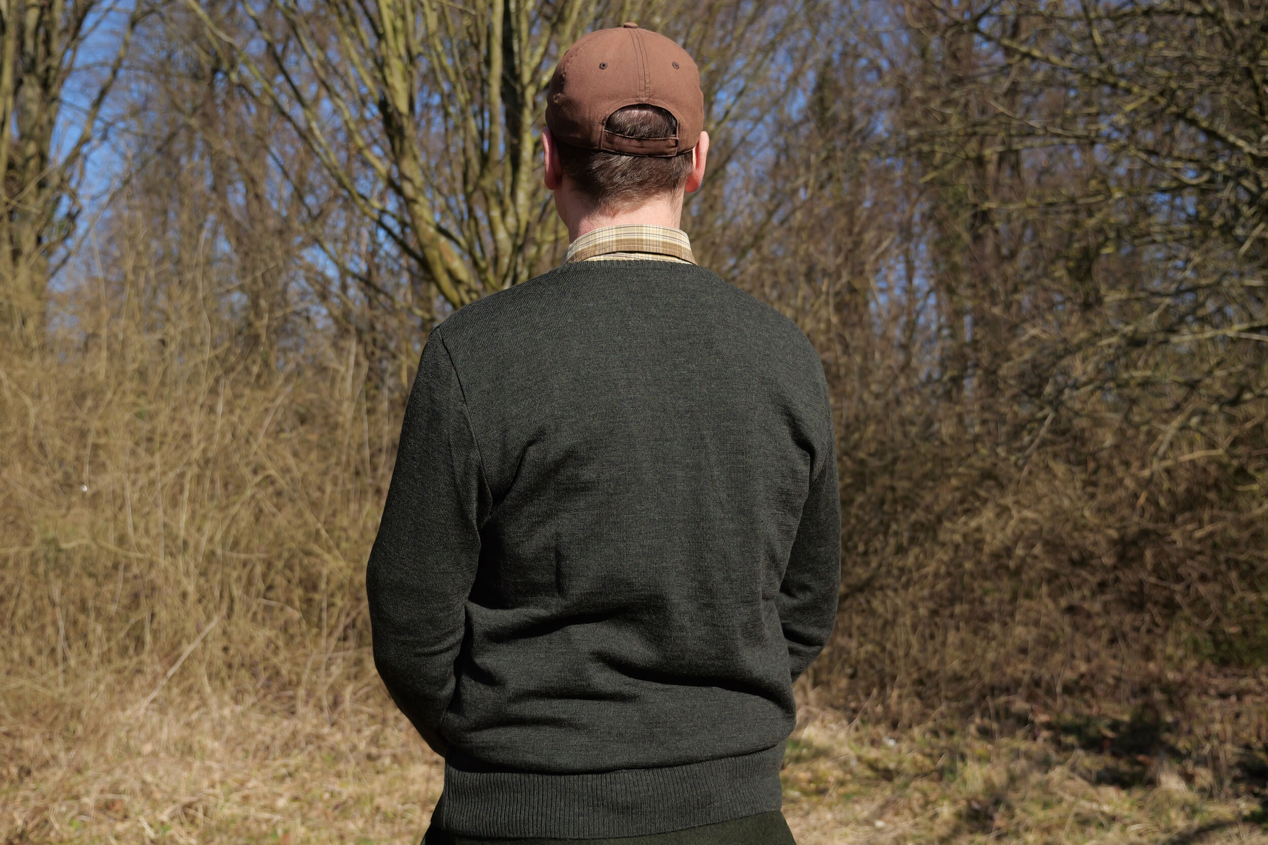 Jagdhund V-Pullover Lanzenbach (Grün)