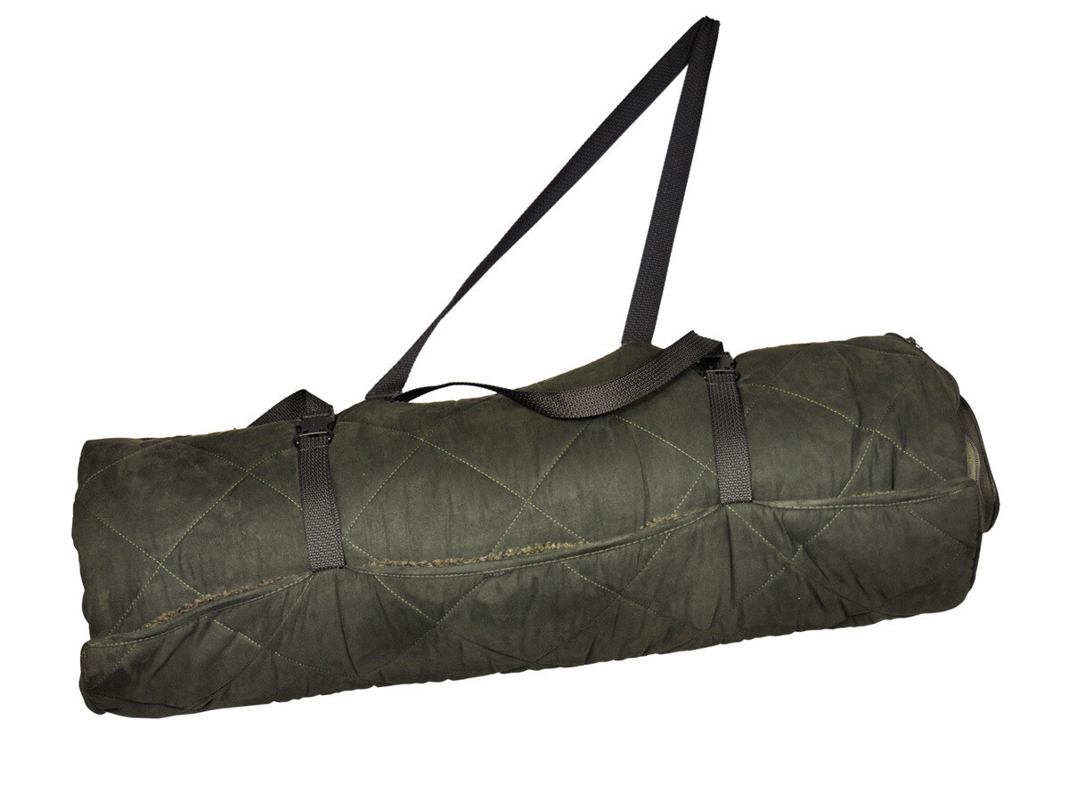 Hubertus Microvelour Ansitzsack Forest (oliv)