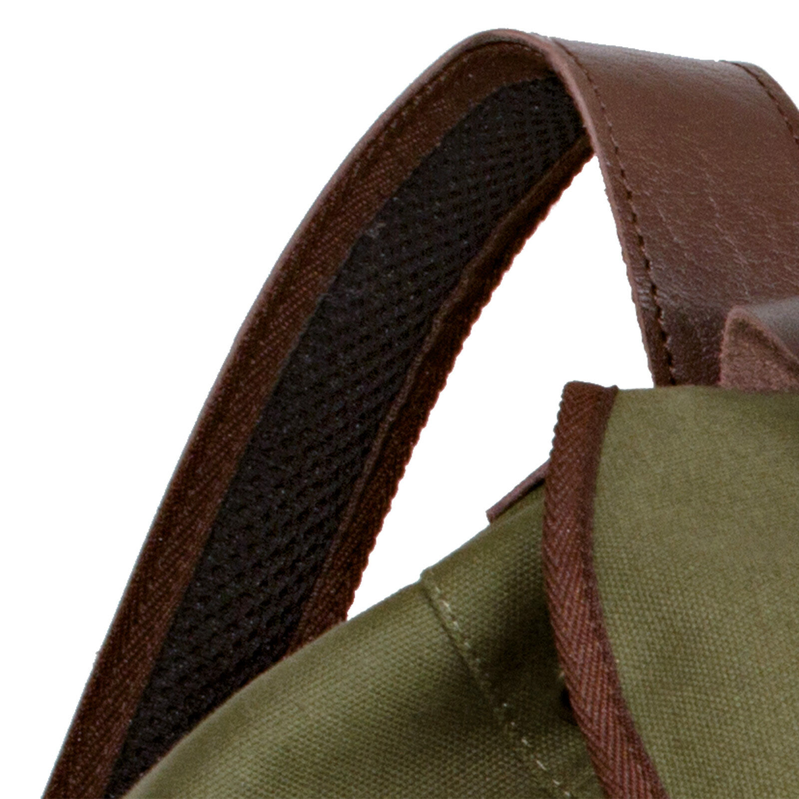 AKAH Canvas-Rucksack lautlos (grün)