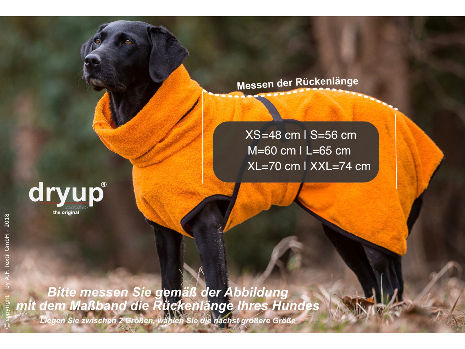 Actionfactory Trockencape DryUp (Clementine) Actionfactory Trockencape DryUp (Clementine)