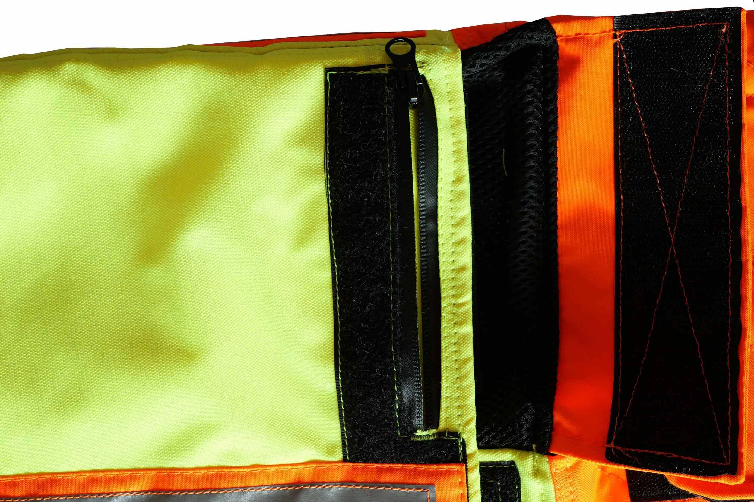 Hubertus Hundeschutzweste (gelb/orange)